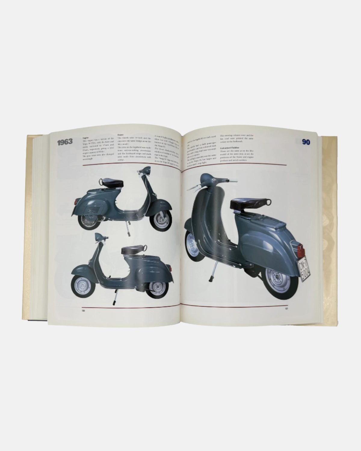 Signed Vespa Tecnica Vol. 2 1956–1964 Italian Scooter Hardcover Book