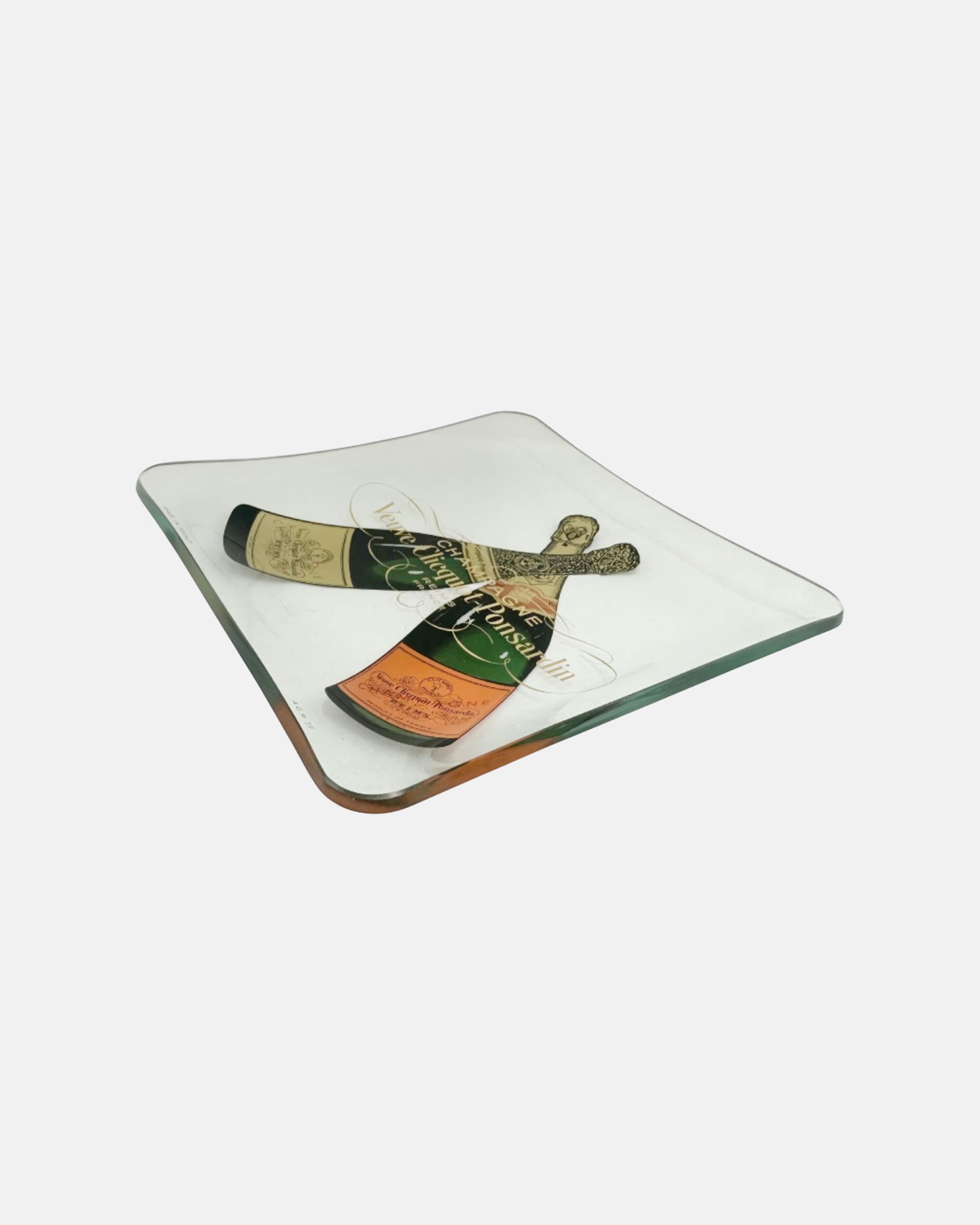 Vintage Veuve Clicquot Ponsardin Champagne Glass Ashtray