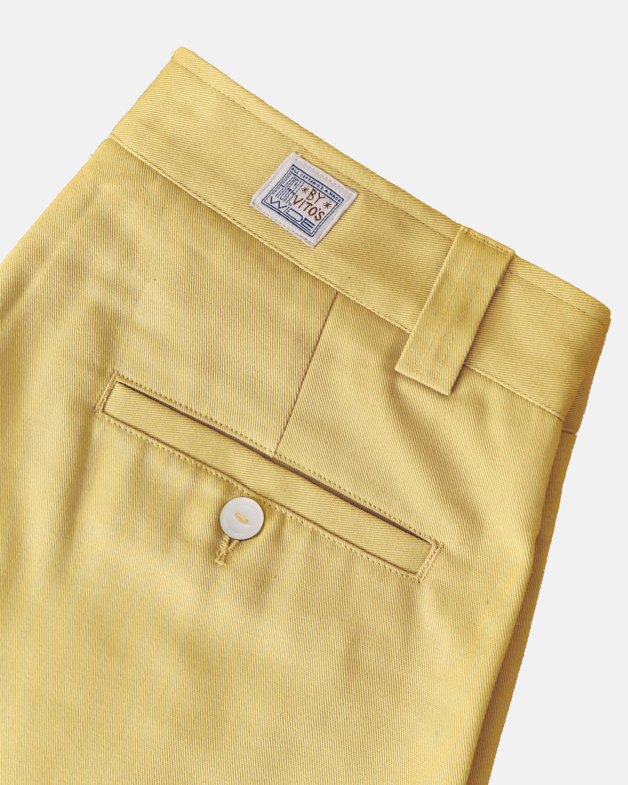 Vito's Maize Yellow High n' Wide Pant