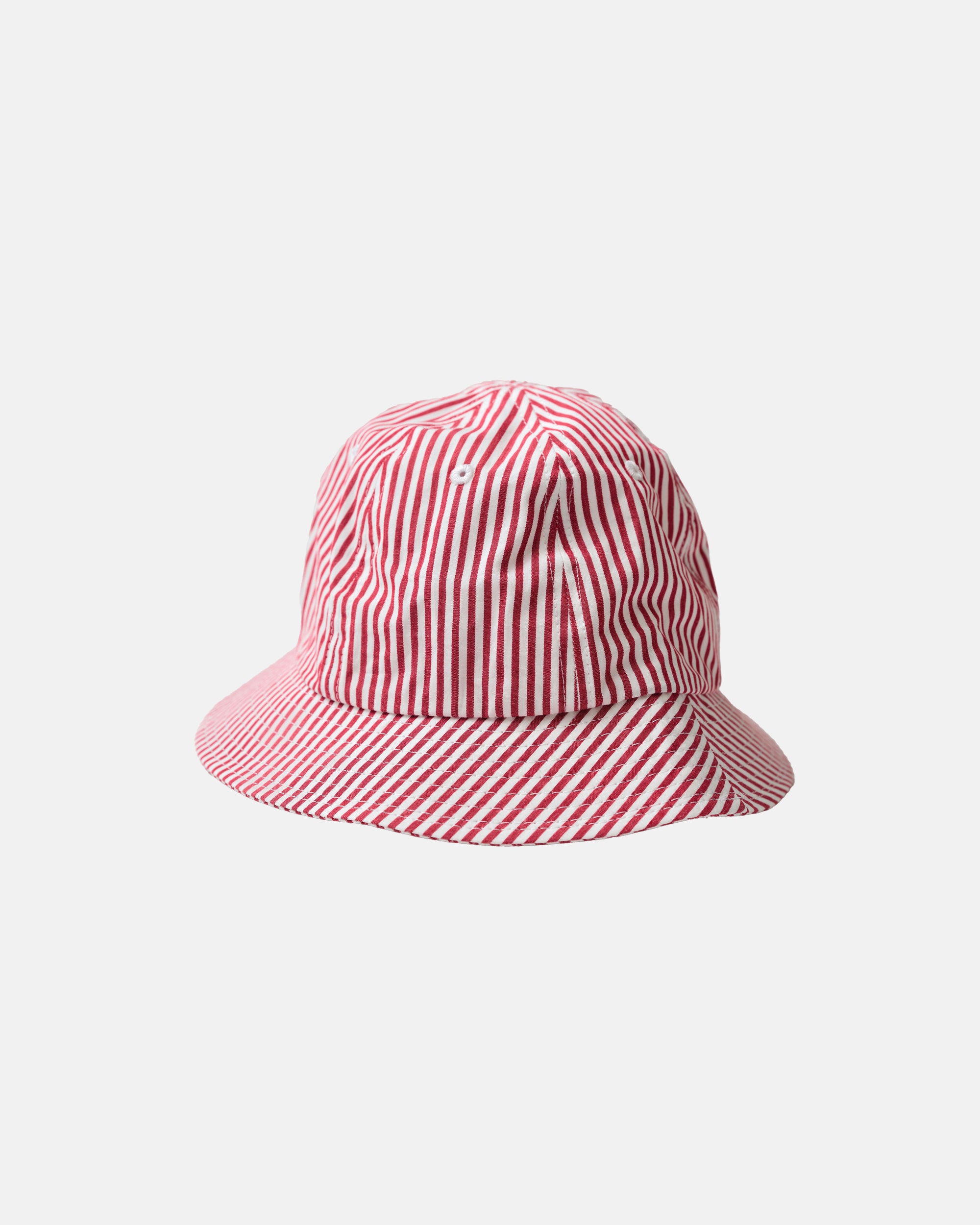 Vito's Red Striped Bucket Hat