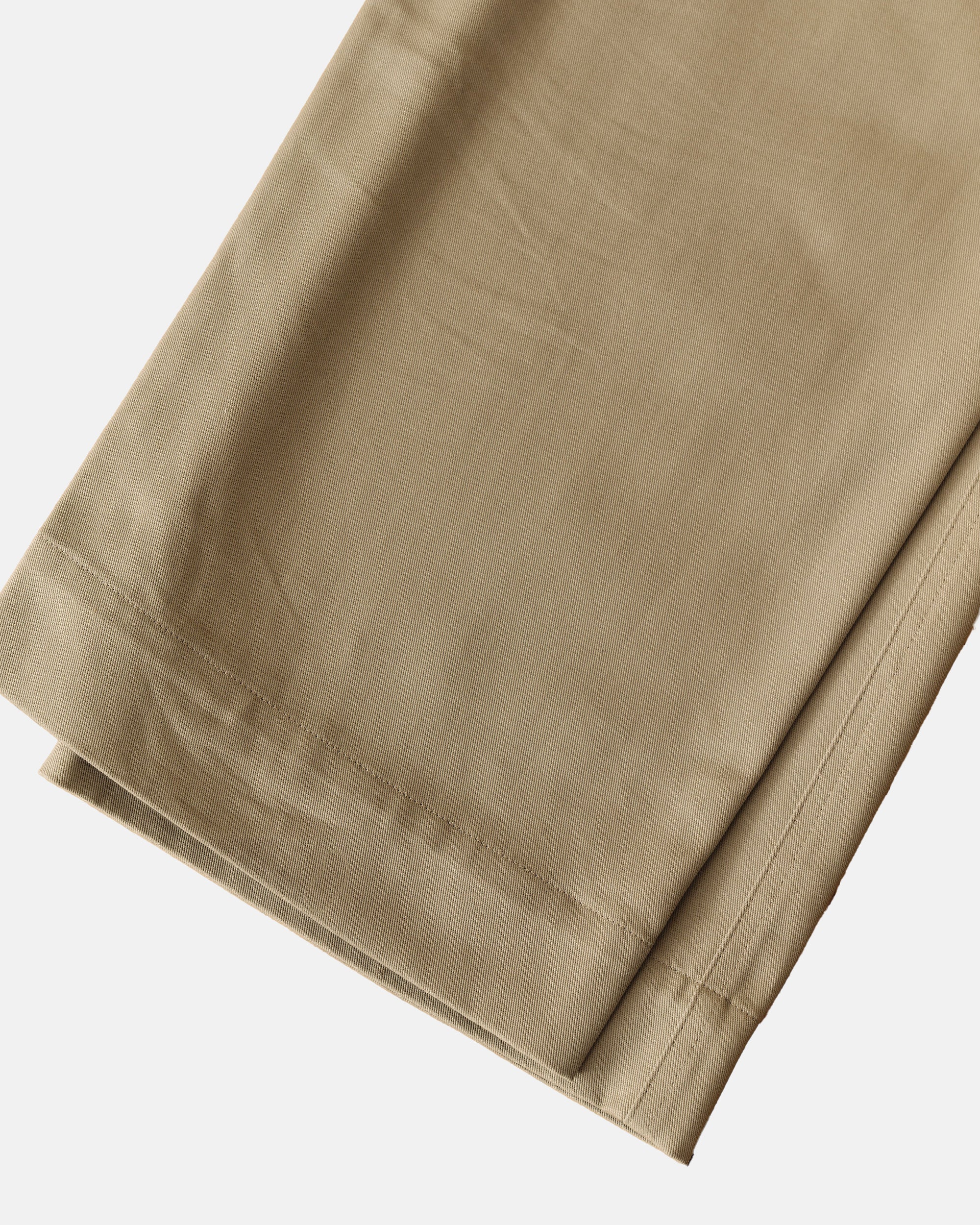 Vito's Khaki High n' Wide Pant