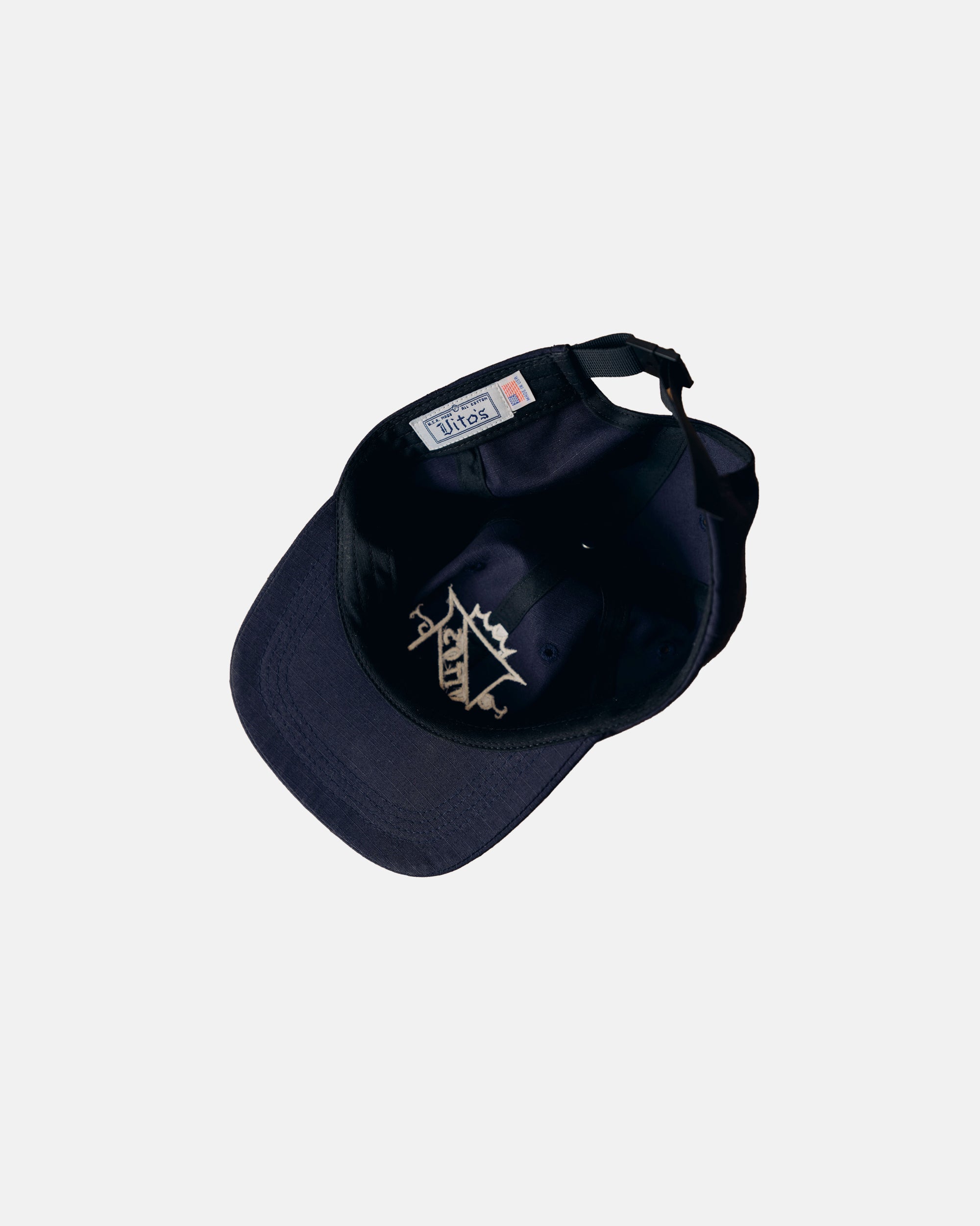 Vito's Navy Crest Cap