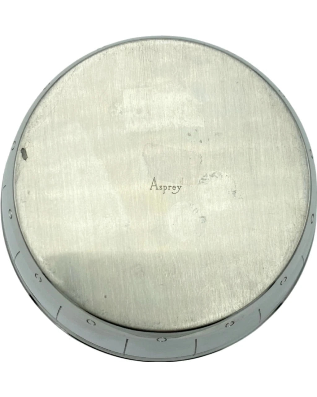 Vintage Asprey London Sterling Silver Ice Bucket Elizabeth II 4.75"H