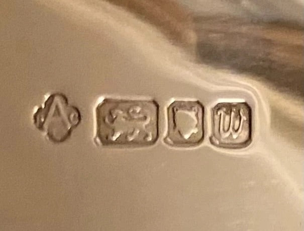 Vintage Asprey London Sterling Silver Ice Bucket Elizabeth II 4.75"H