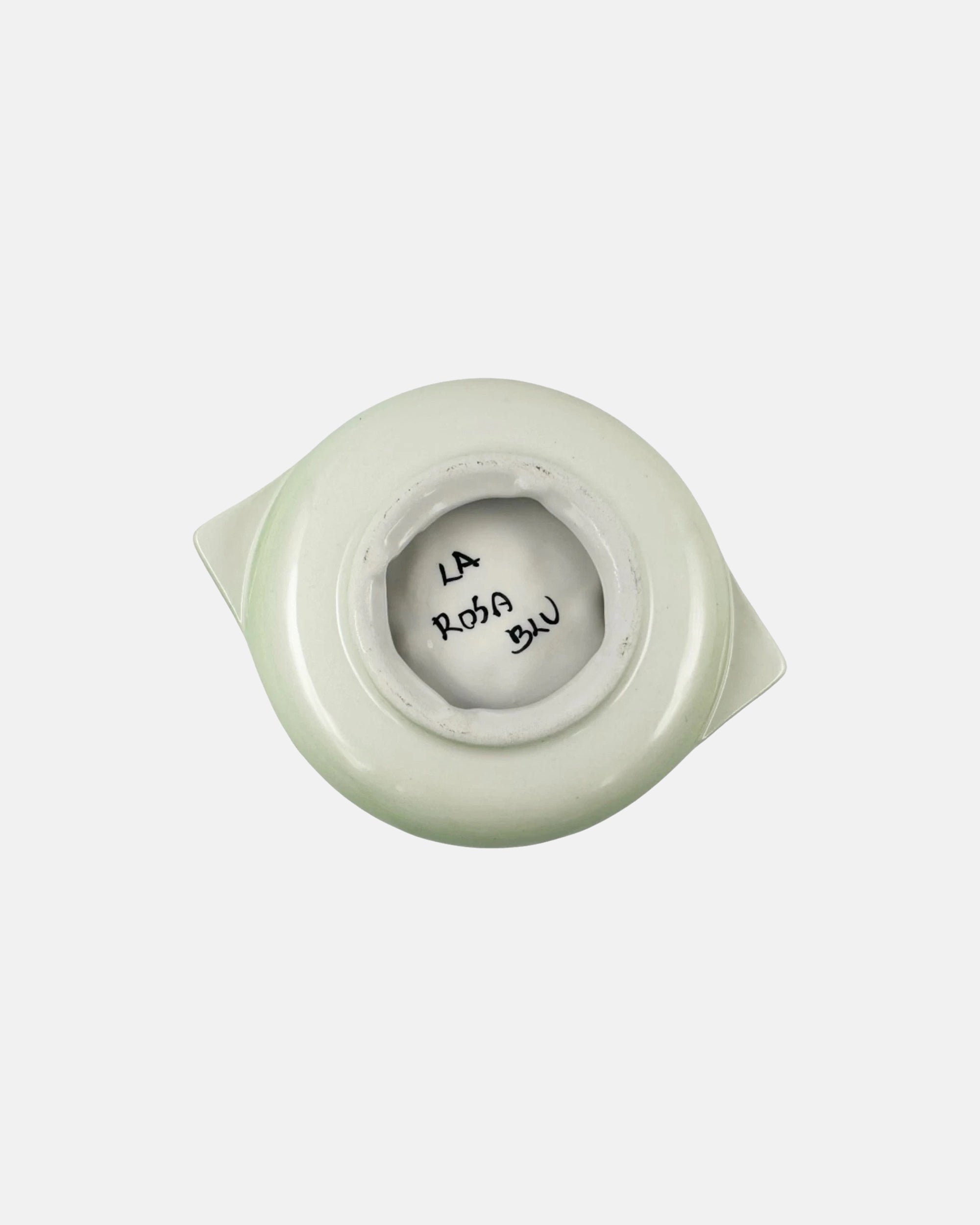 Vintage Harry Cipriani New York Green Ceramic Ashtray