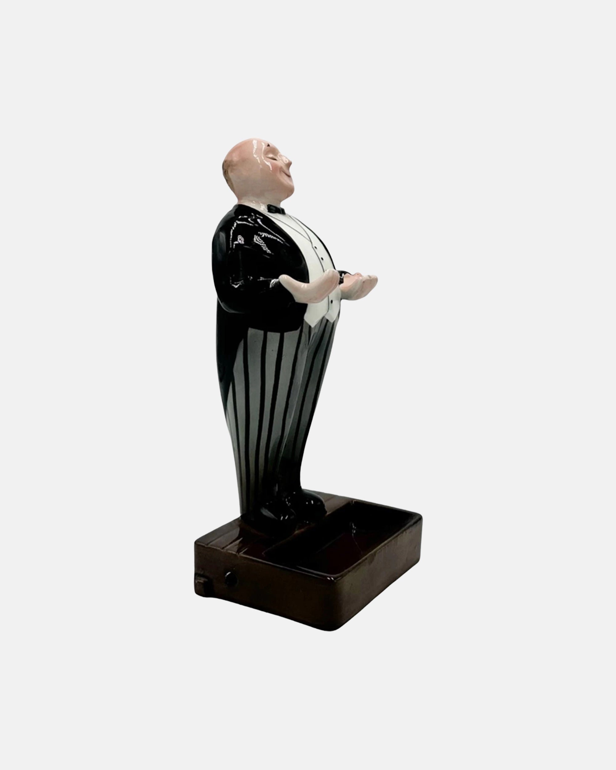 Vintage James the Butler Ceramic Cigar Holder Bar Figure