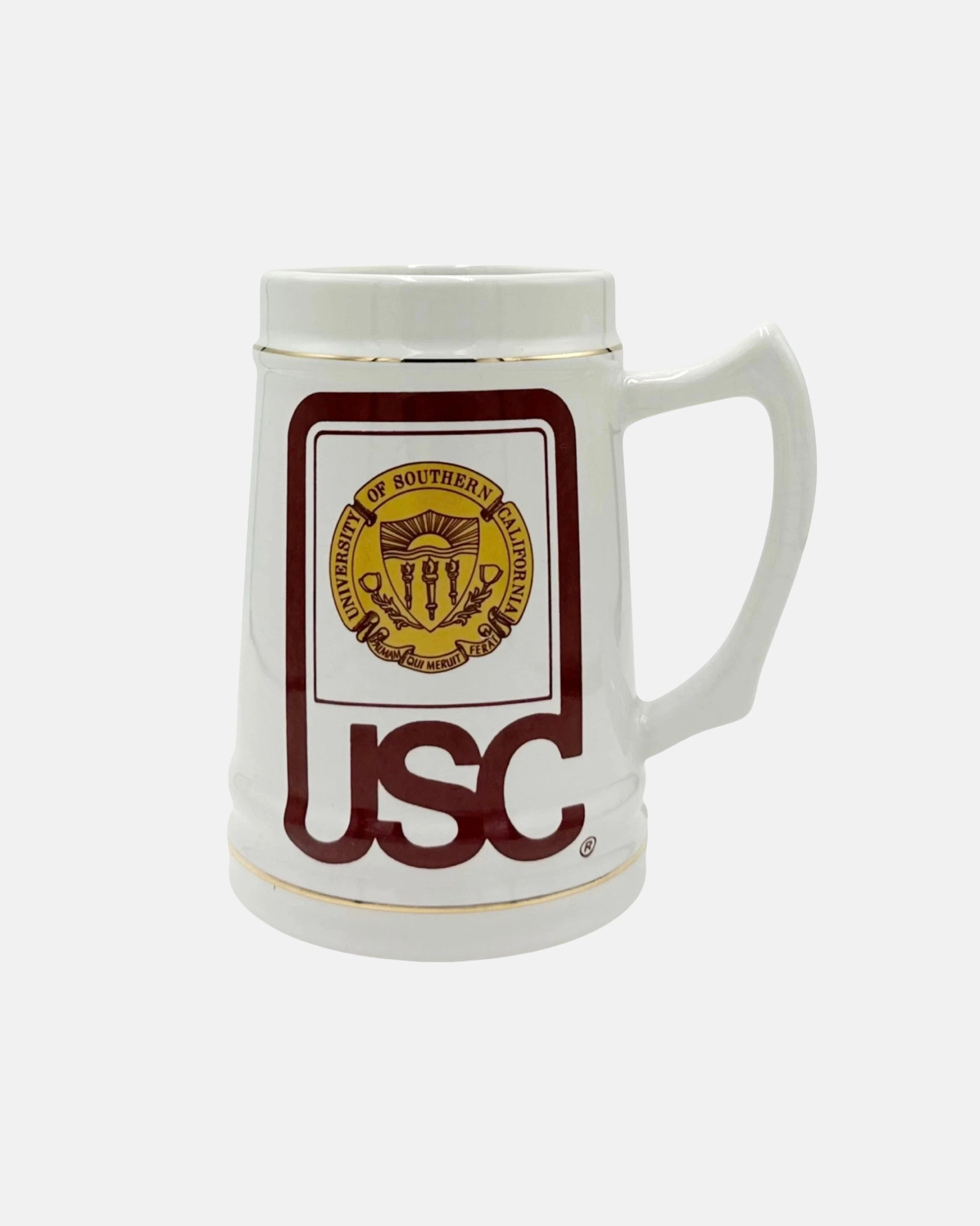 Vintage University of Southern California USC Ceramic Mug