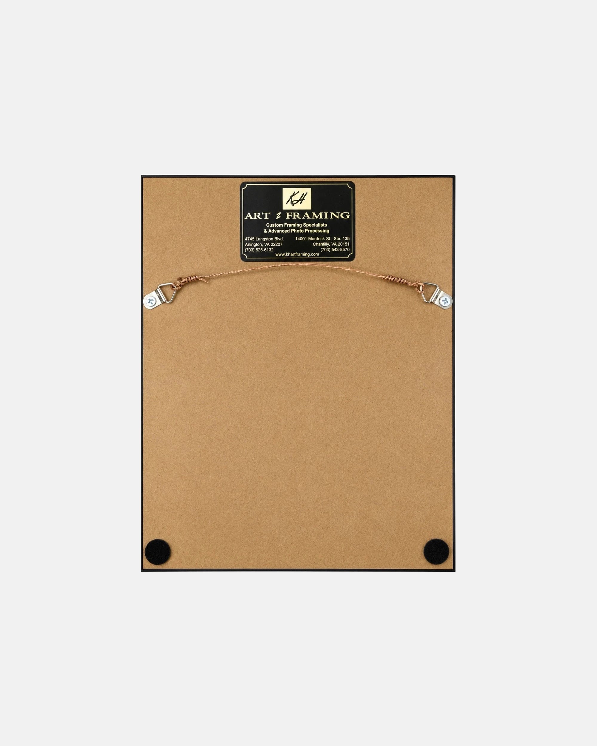 Vintage Belmond Hotel Splendido Portofino Mare Framed Luggage Label 8.5 x 10 in.