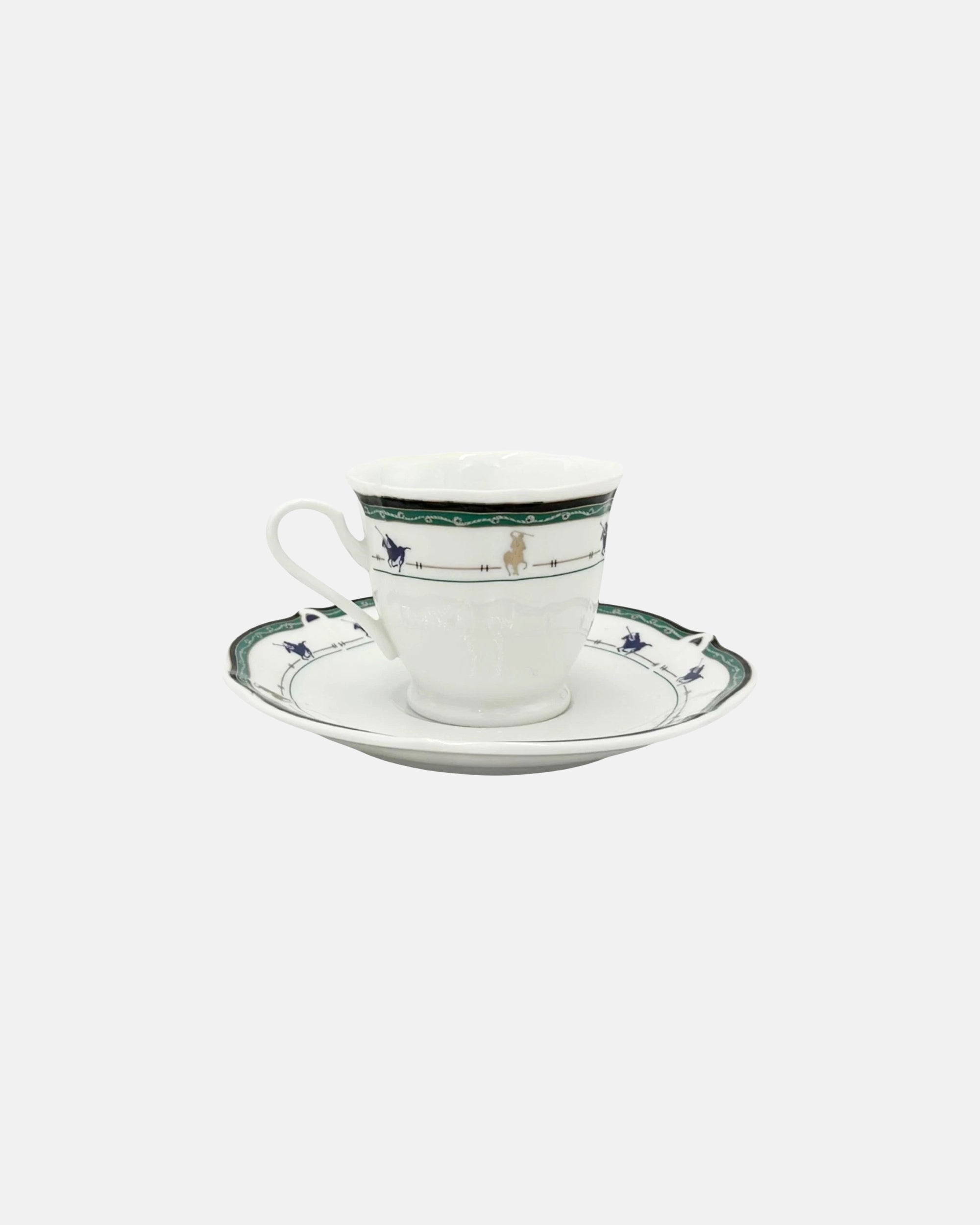 Vintage The Greenwich Polo Club Equestrian Cup & Saucer