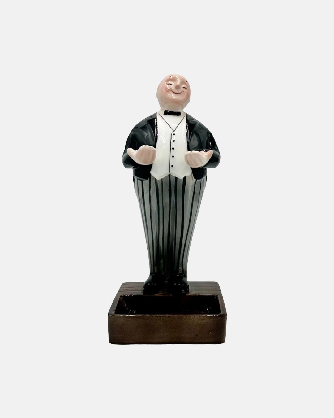 Vintage James the Butler Ceramic Cigar Holder Bar Figure