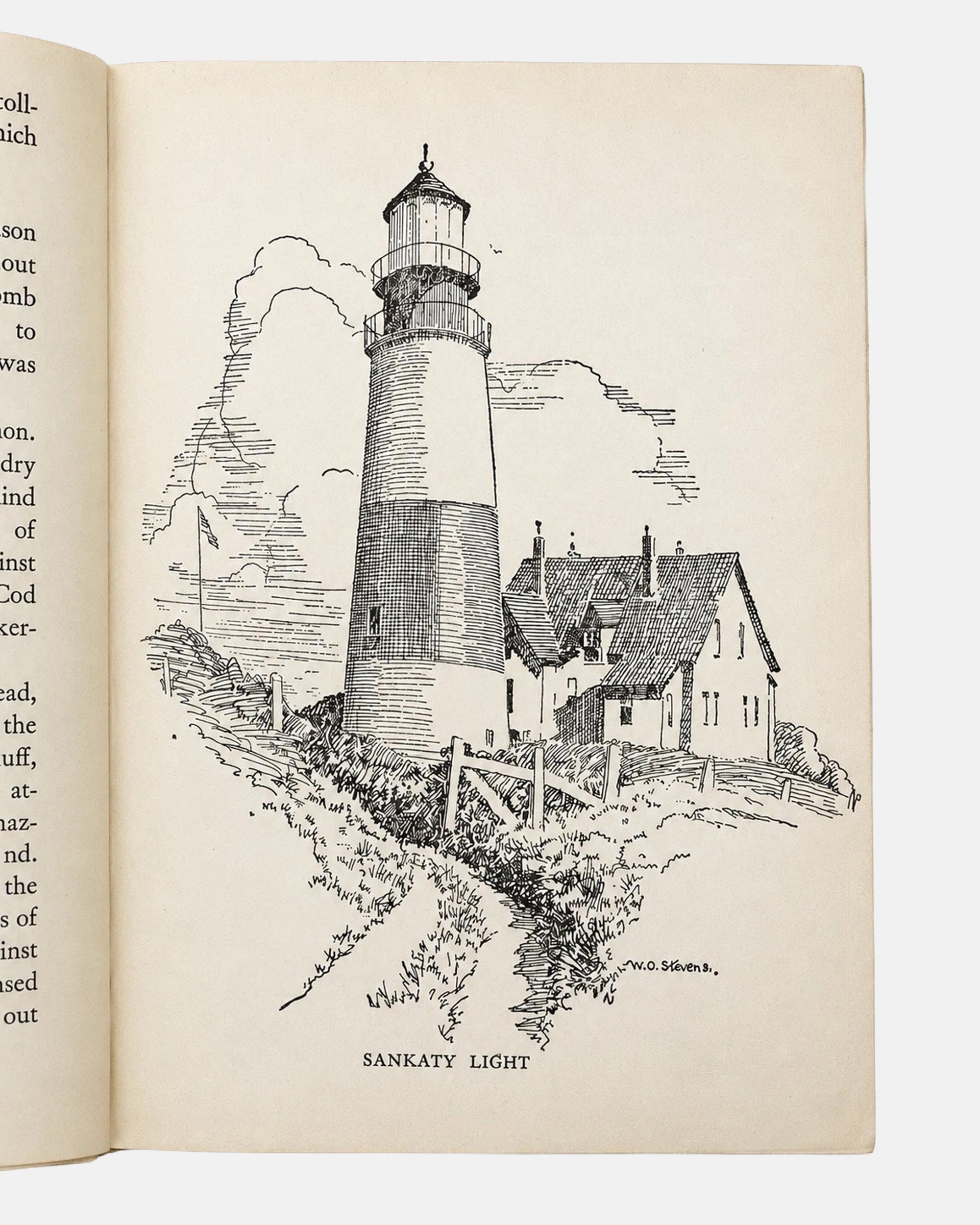 Nantucket The Far-Away Island by William O. Stevens 1936 Hardcover Book