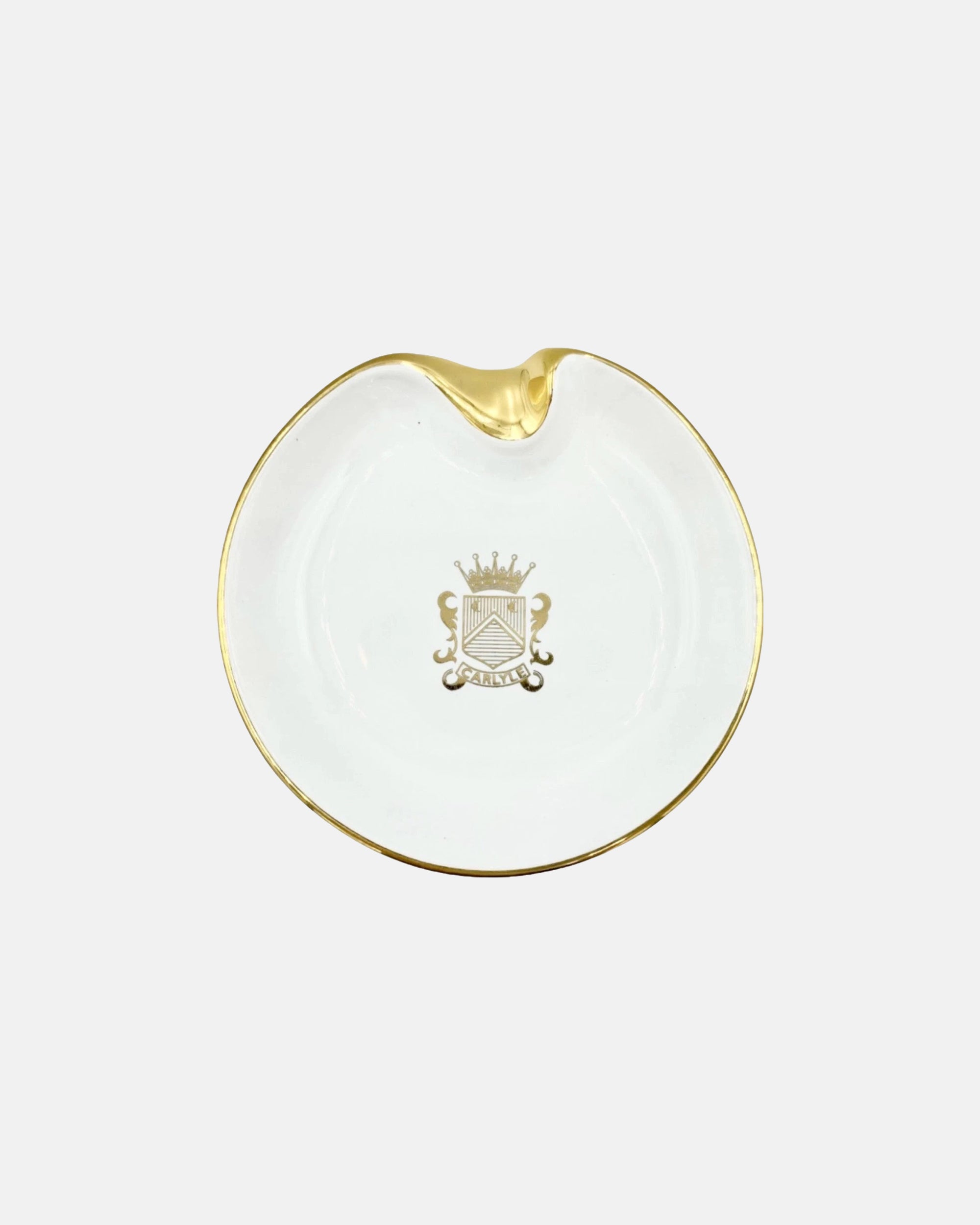 Vintage The Carlyle Hotel NYC Porcelain Ashtray Dish