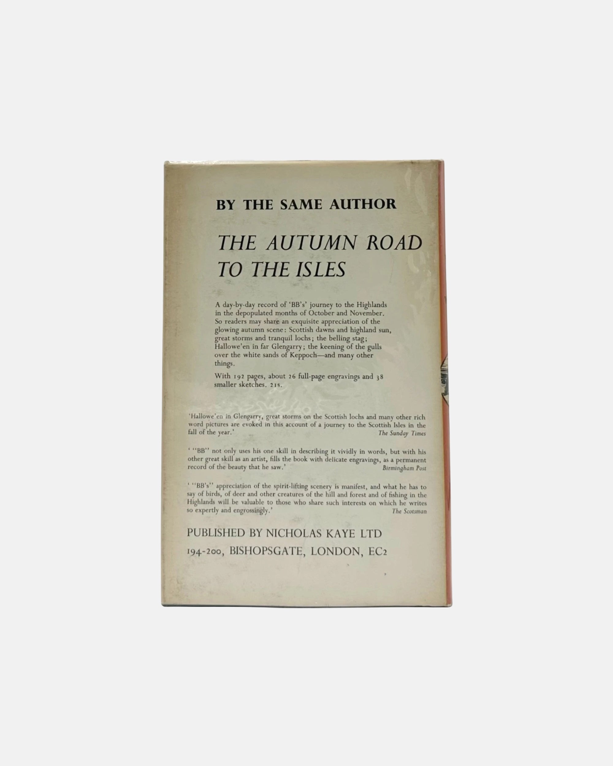 The White Road Westwards by BB 1961 Land Rover Travel Book London