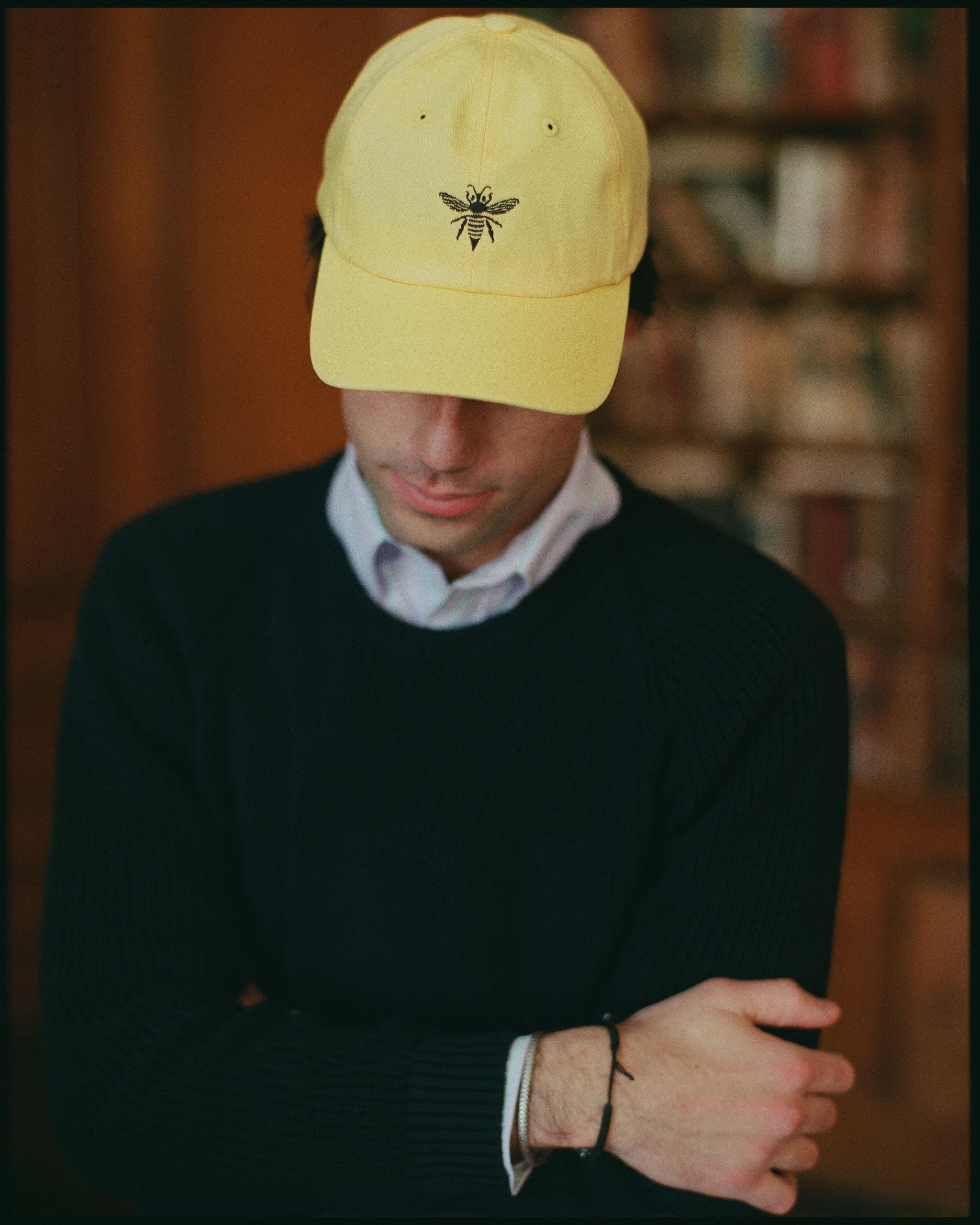 Made-in-USA Yellow with Black Wasp Dad Hat