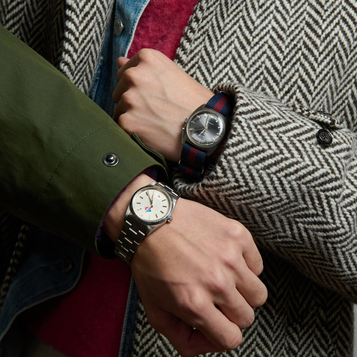 Vintage Watches at the J. Press Runway Show