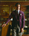 Made-in-USA Purple Cotton Corduroy Sport Coat