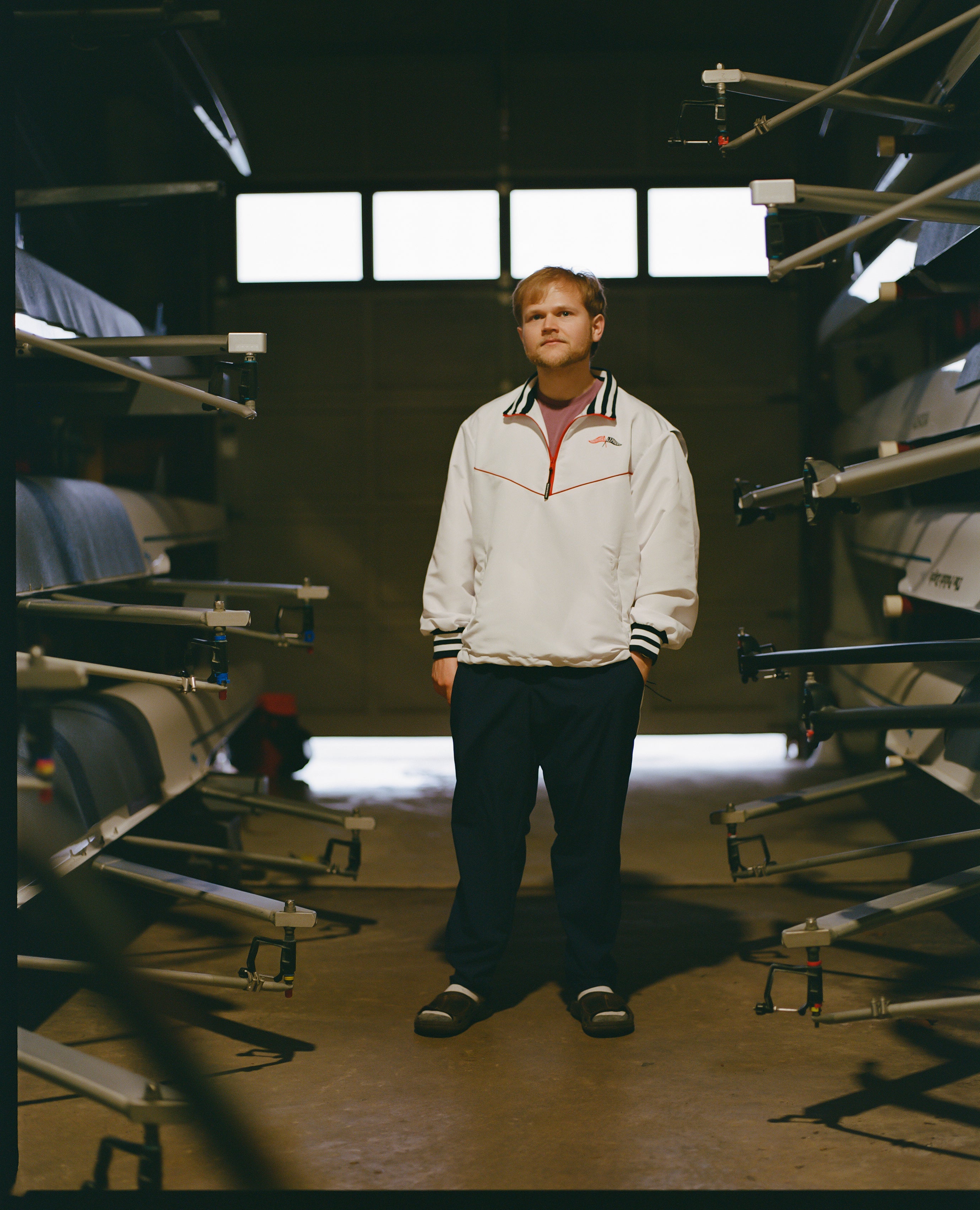 Made-in-USA White Stevenson Jacket