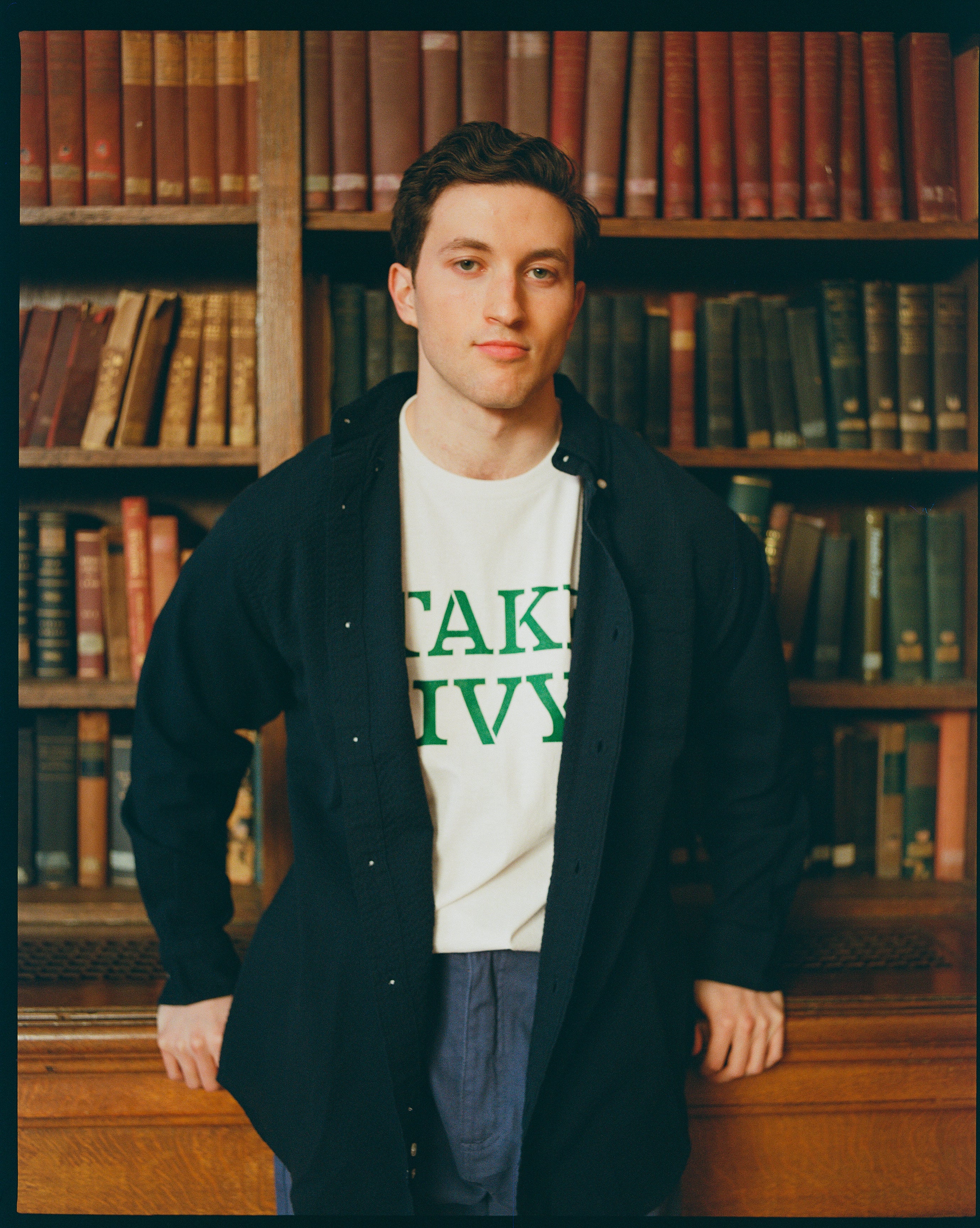 Made-in-USA White Take Ivy T-Shirt