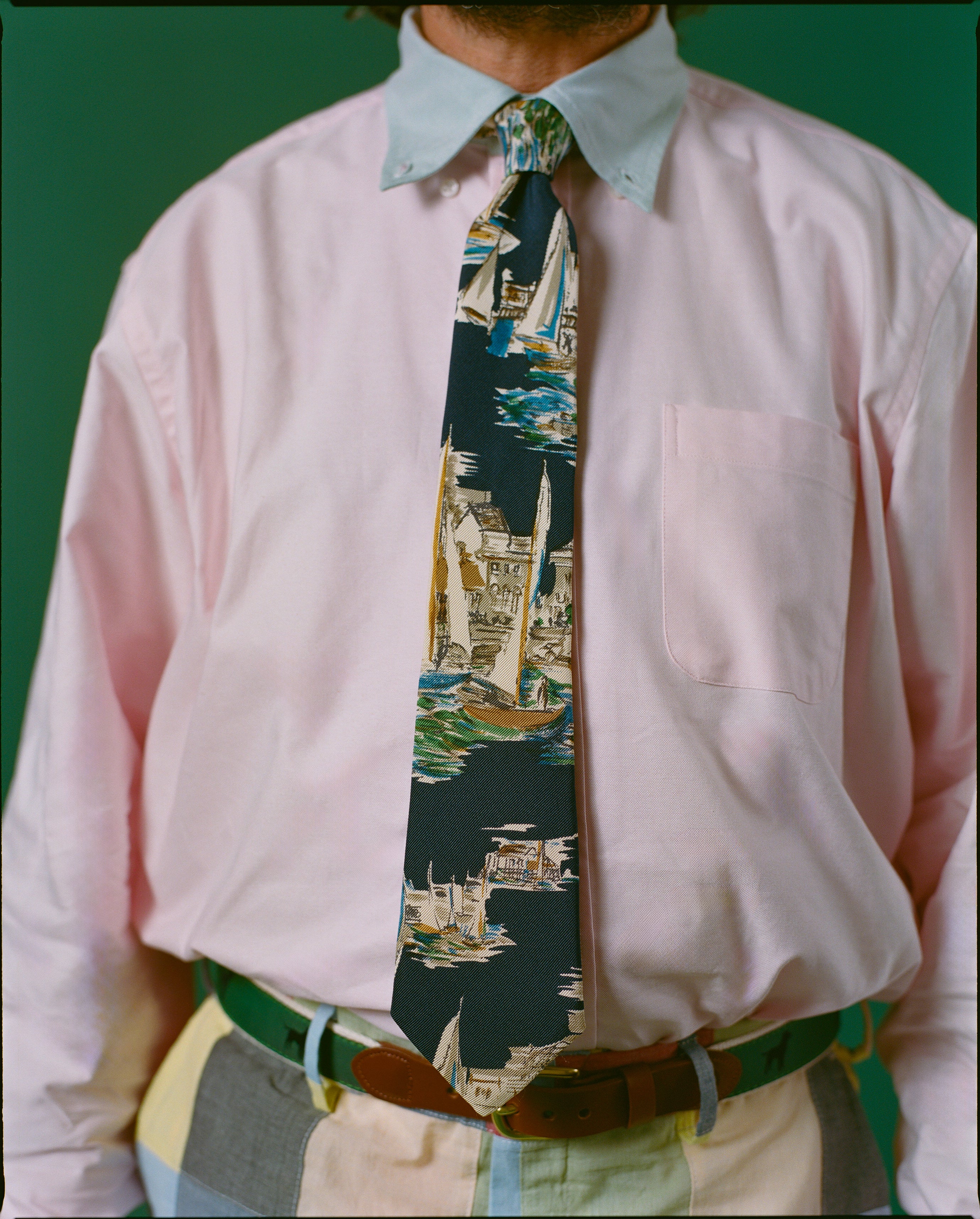 Made-in-USA Mr. Mort Royal Sailing Tie