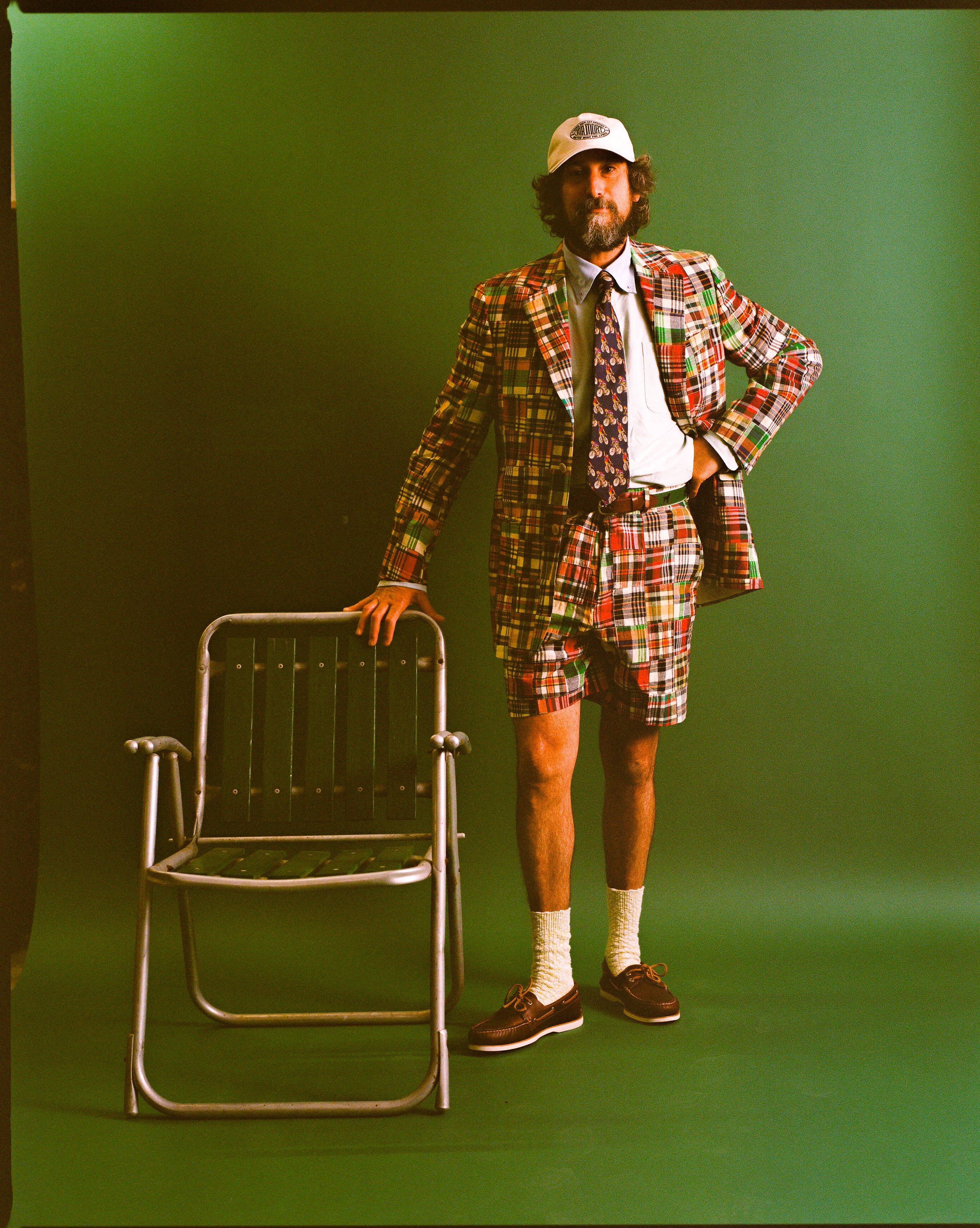 Made-in-USA Patchwork Authentic Madras Shorts