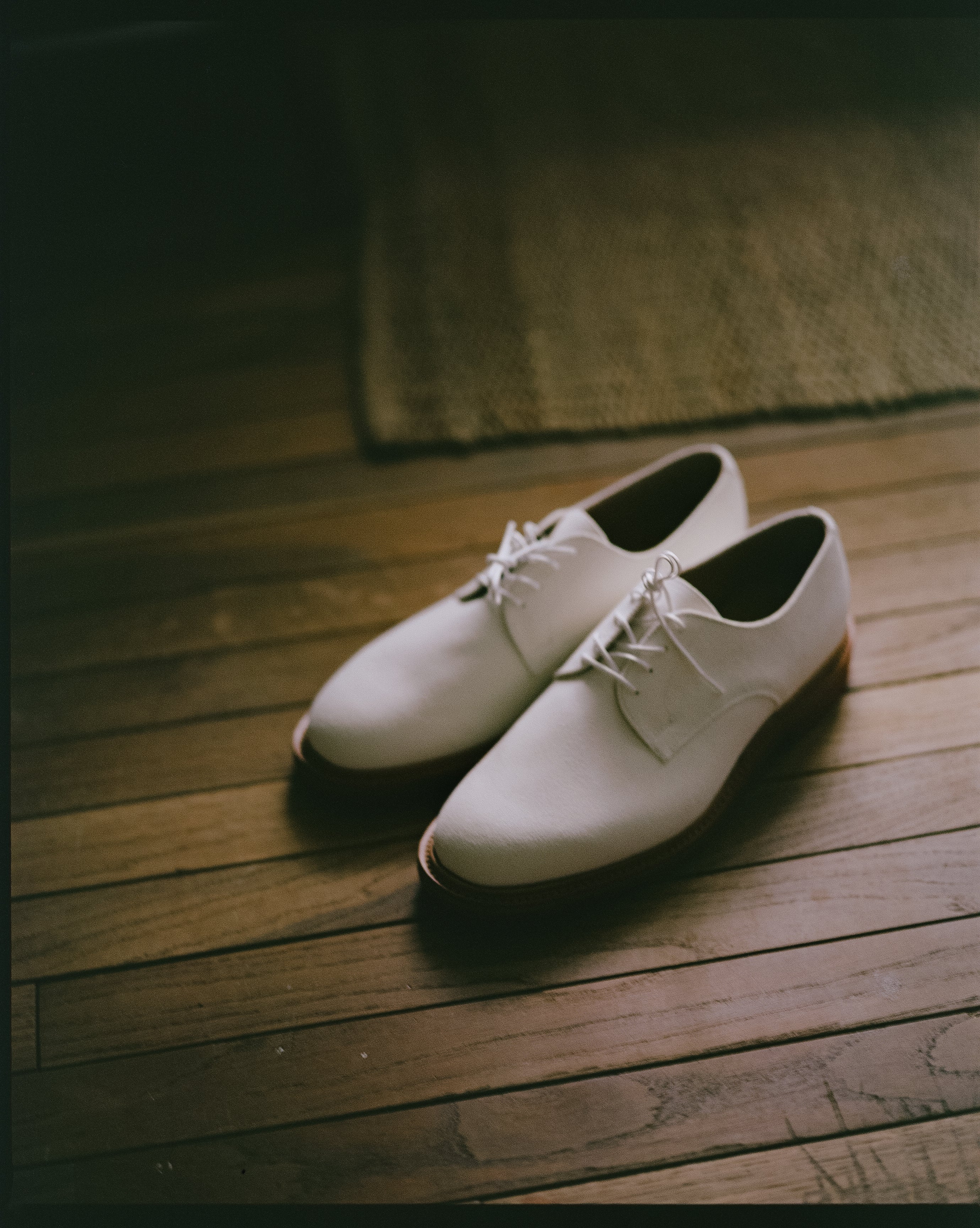 Sanders White Suede Bucks | Men's Shoes - J. PRESS