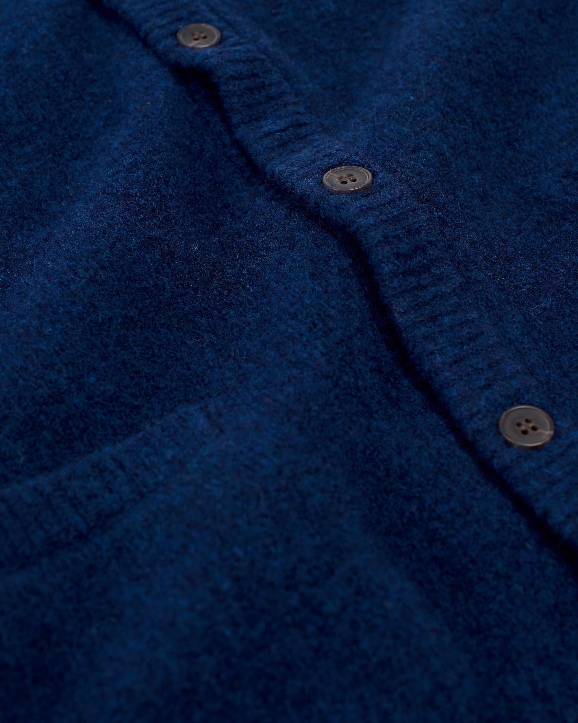 Navy Cardigan Sweater - Trim Fit