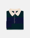 Made-in-Scotland Blue & Green Rugby Sweater