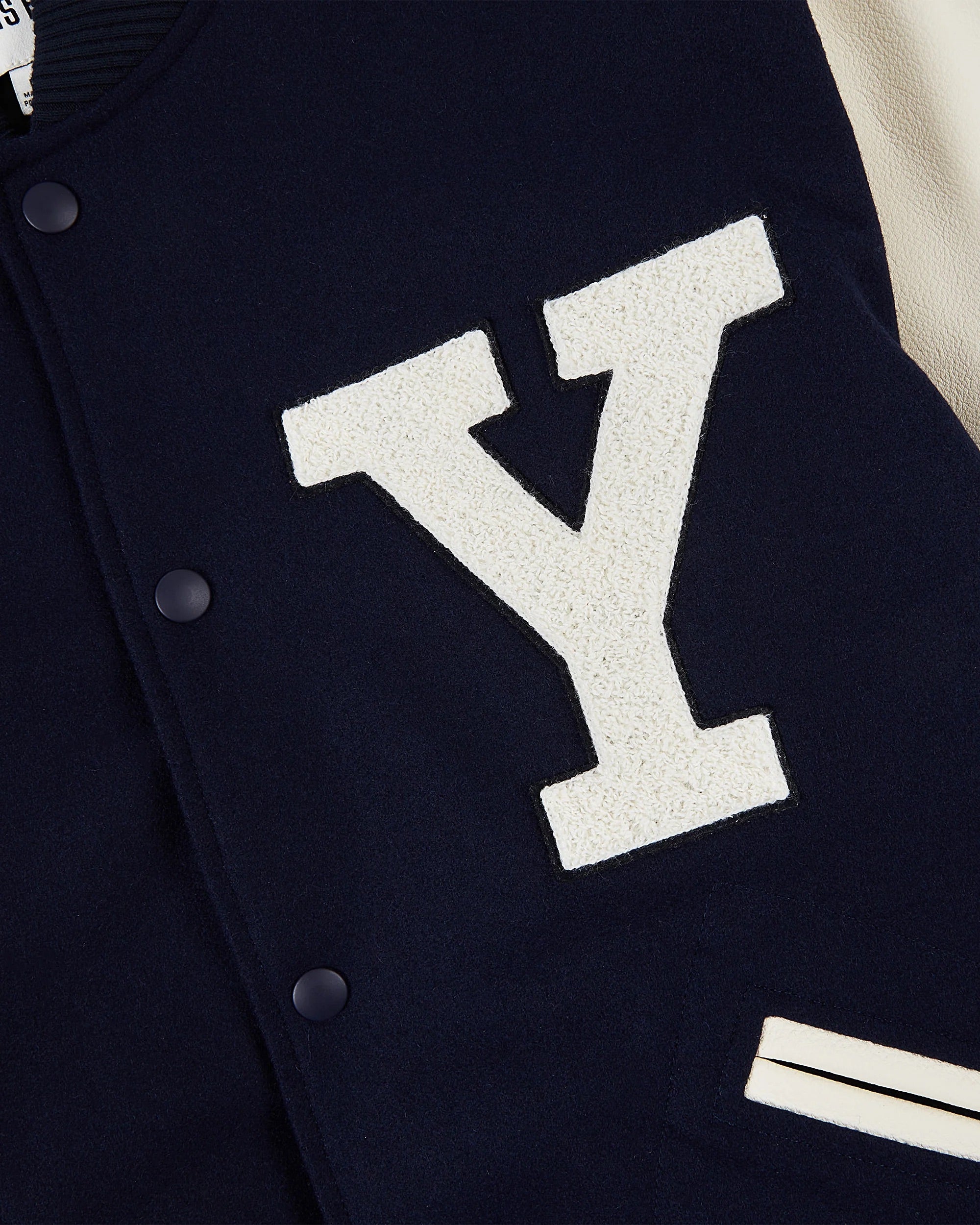 Yale Wool & Leather Varsity Jacket