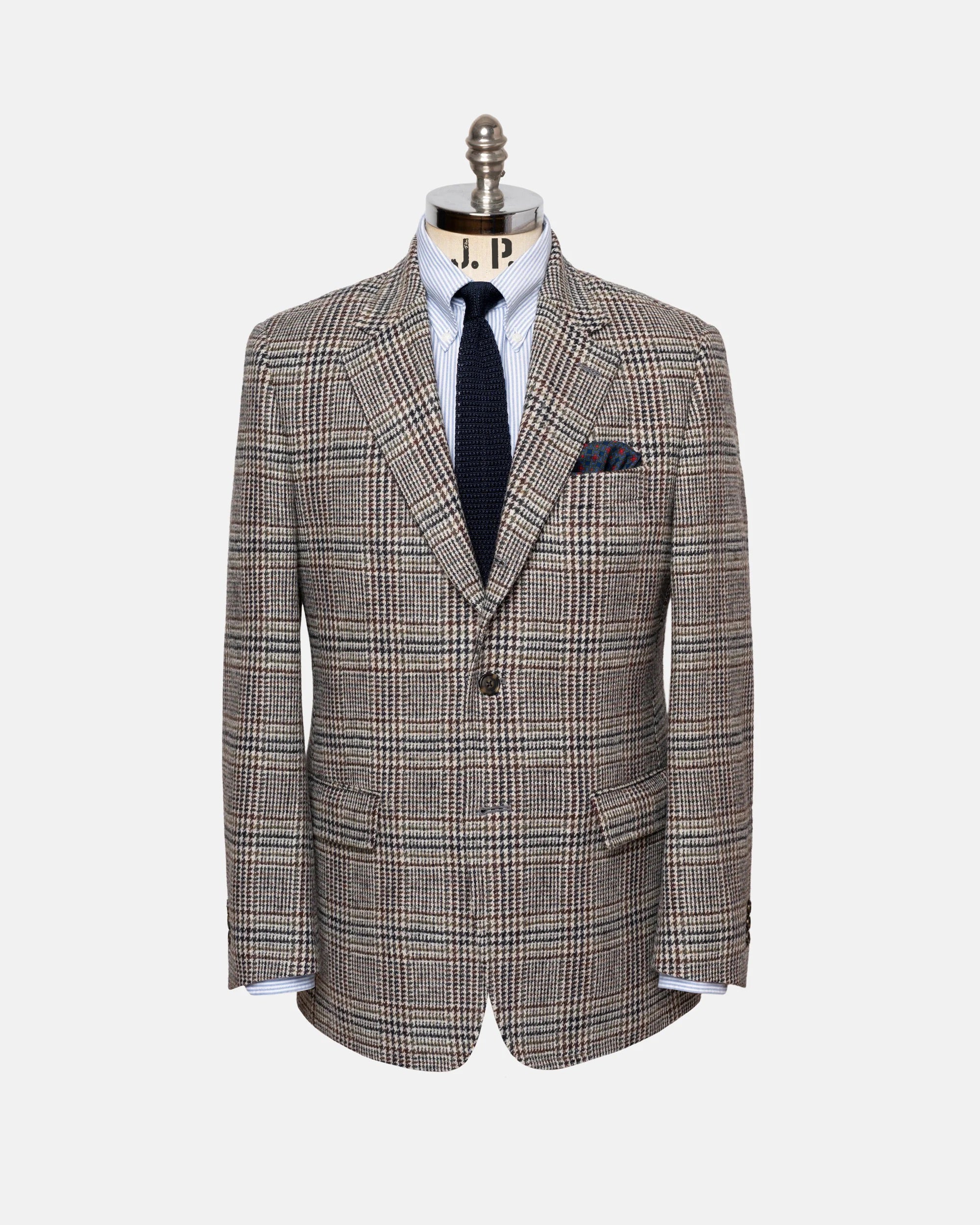 Made-in-Canada Grey Large Scale Prince of Wales Sport Coat
