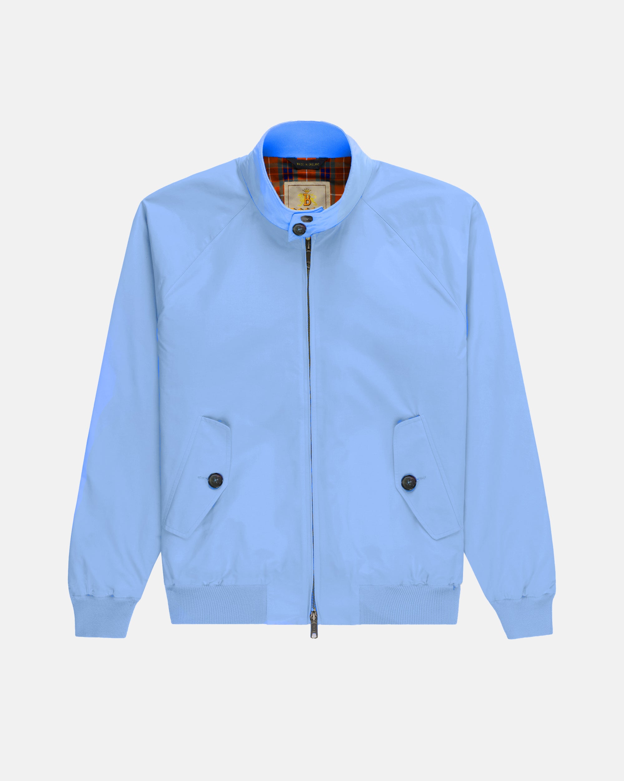 Made-in-England Heritage Blue Baracuta G9 Harrington Jacket