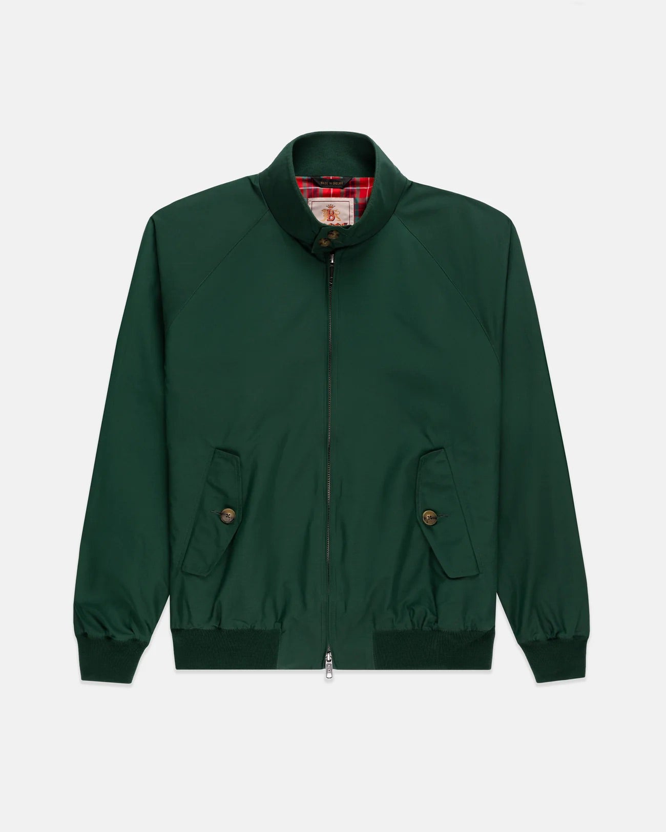 BARACUTA G9 ハリントン 深緑 ラムレザー Mサイズ ダブルジップ 2025_0924JPress_Flats_03_ff808