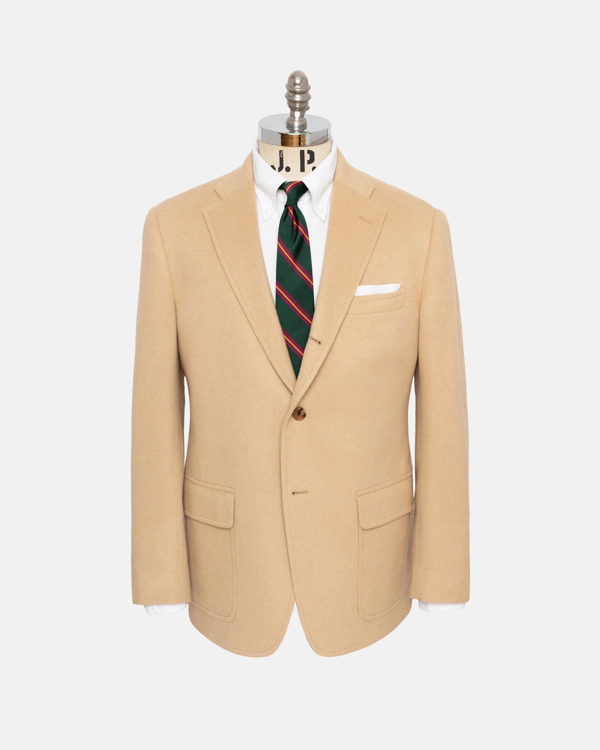 Made-in-USA Tan Pure Camelhair Sport Coat