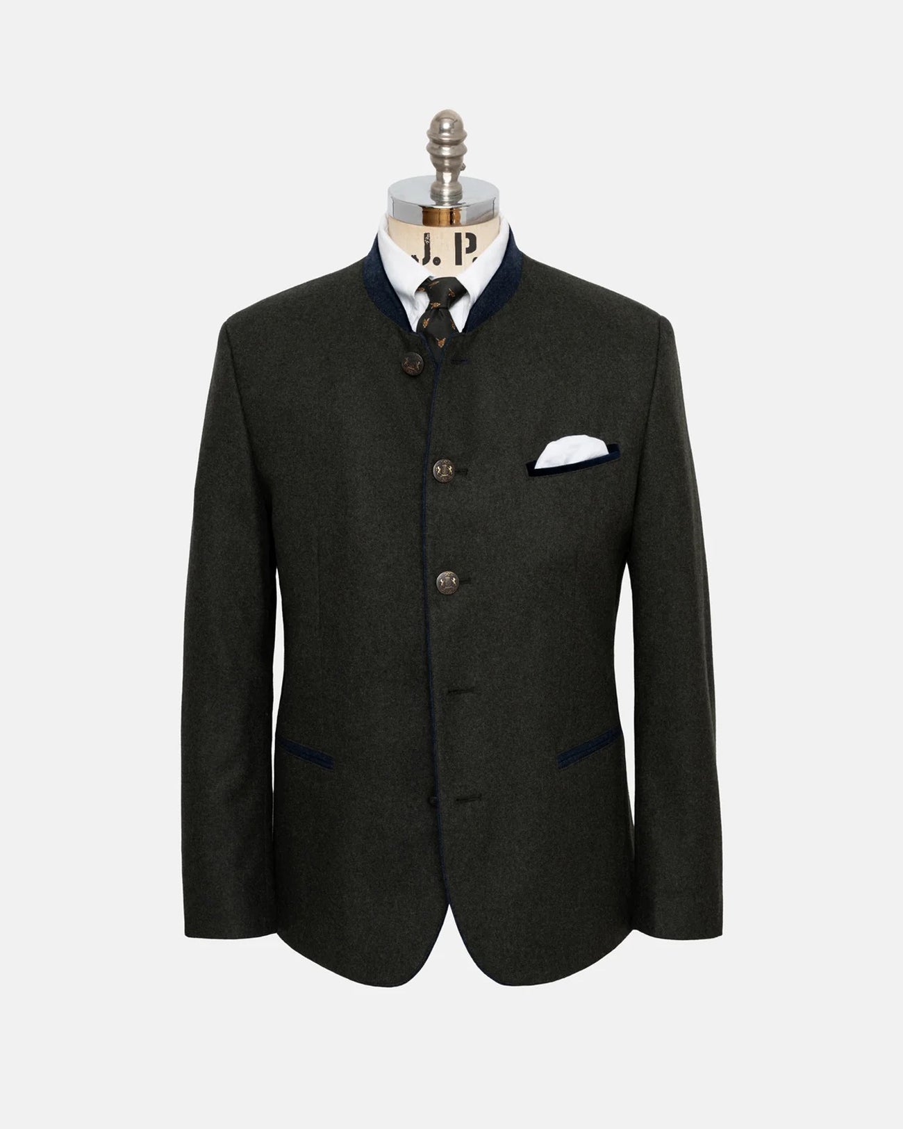 Loden Green Wool/Cashmere Tyrolean Jacket | J. PRESS