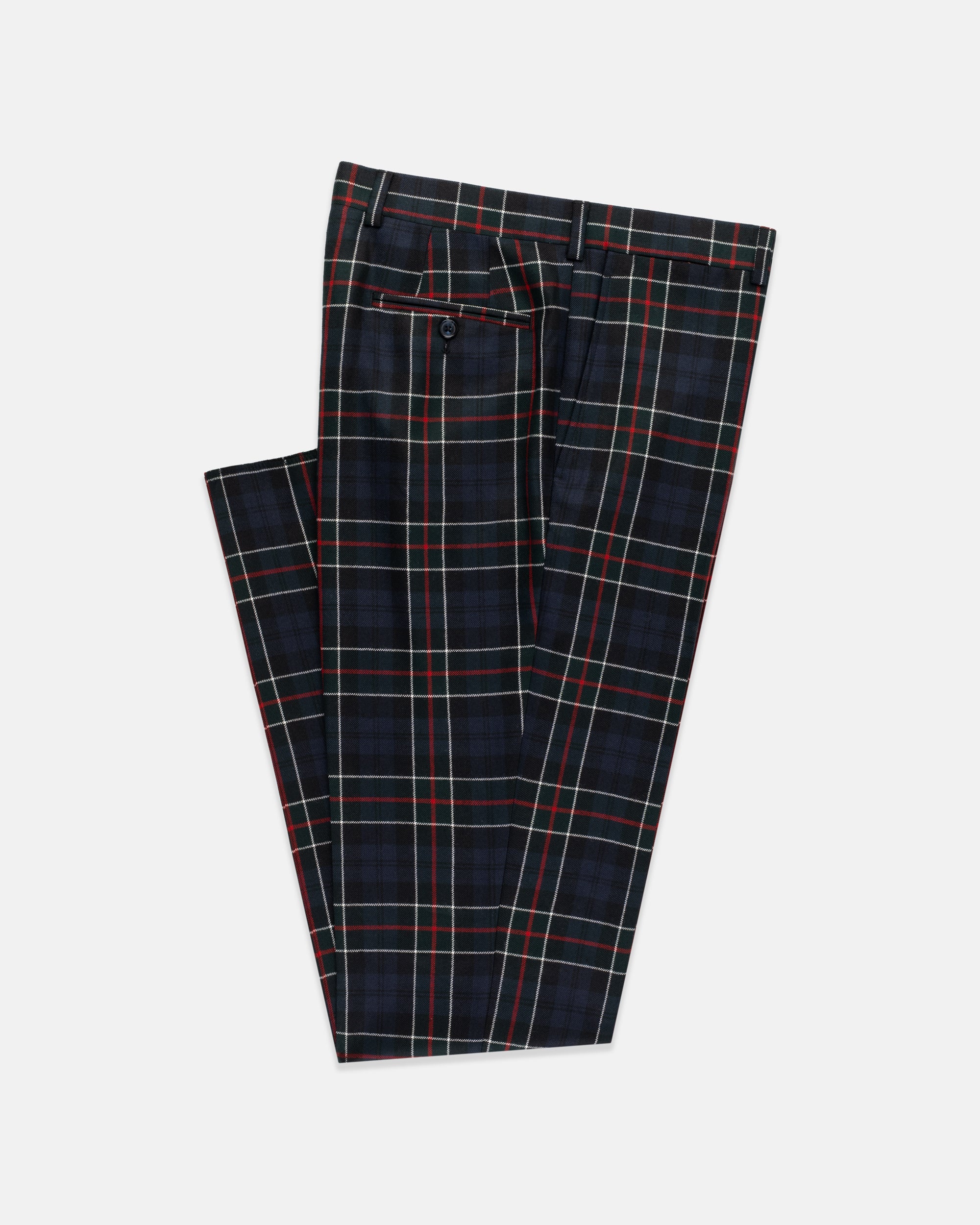 Made-in-Canada Colquhoun Tartan Wool Trouser