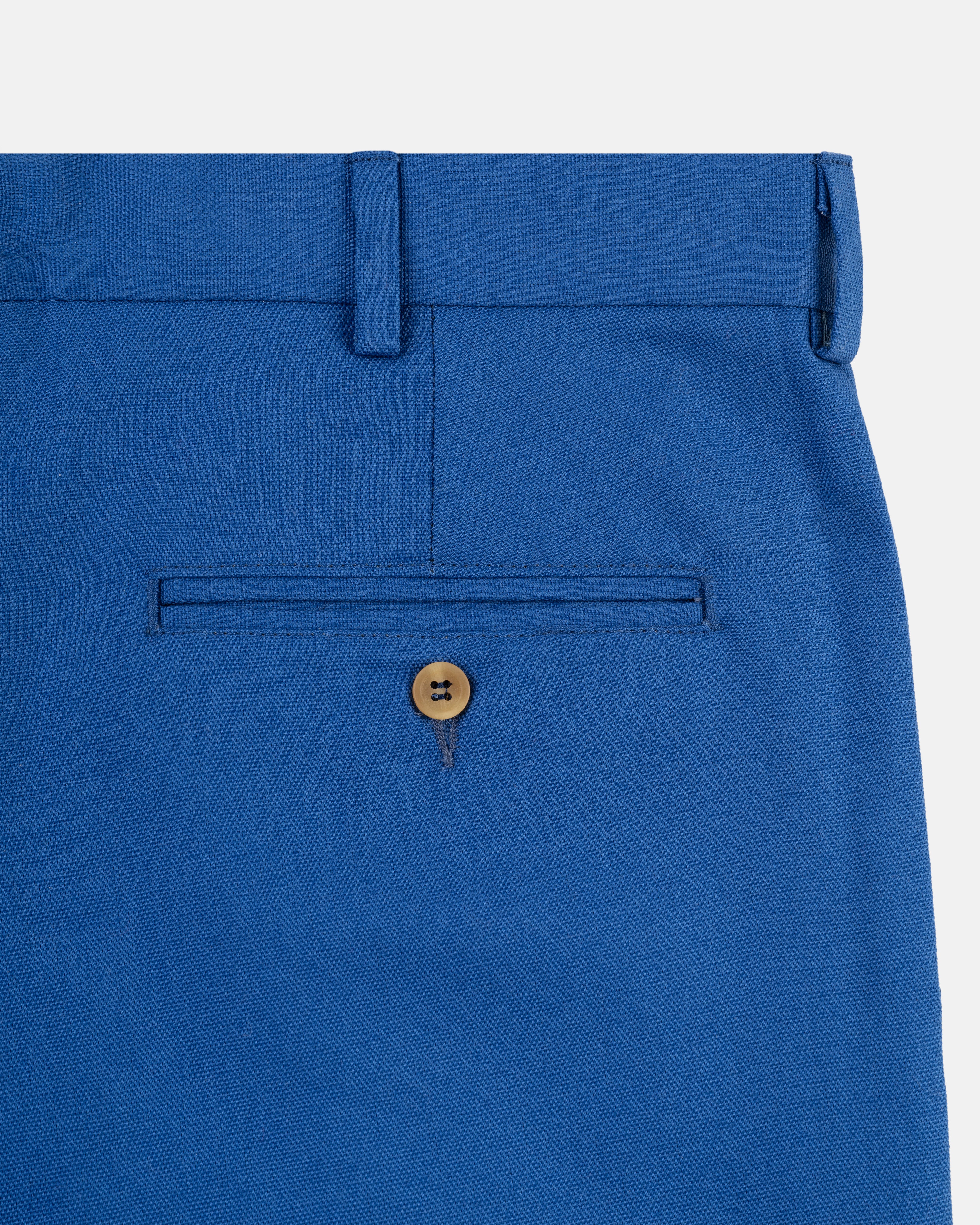 Made-in-USA Blue Cotton Duck Pant