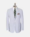 Made-in-Canada Blue Stripe Seersucker Sport Coat