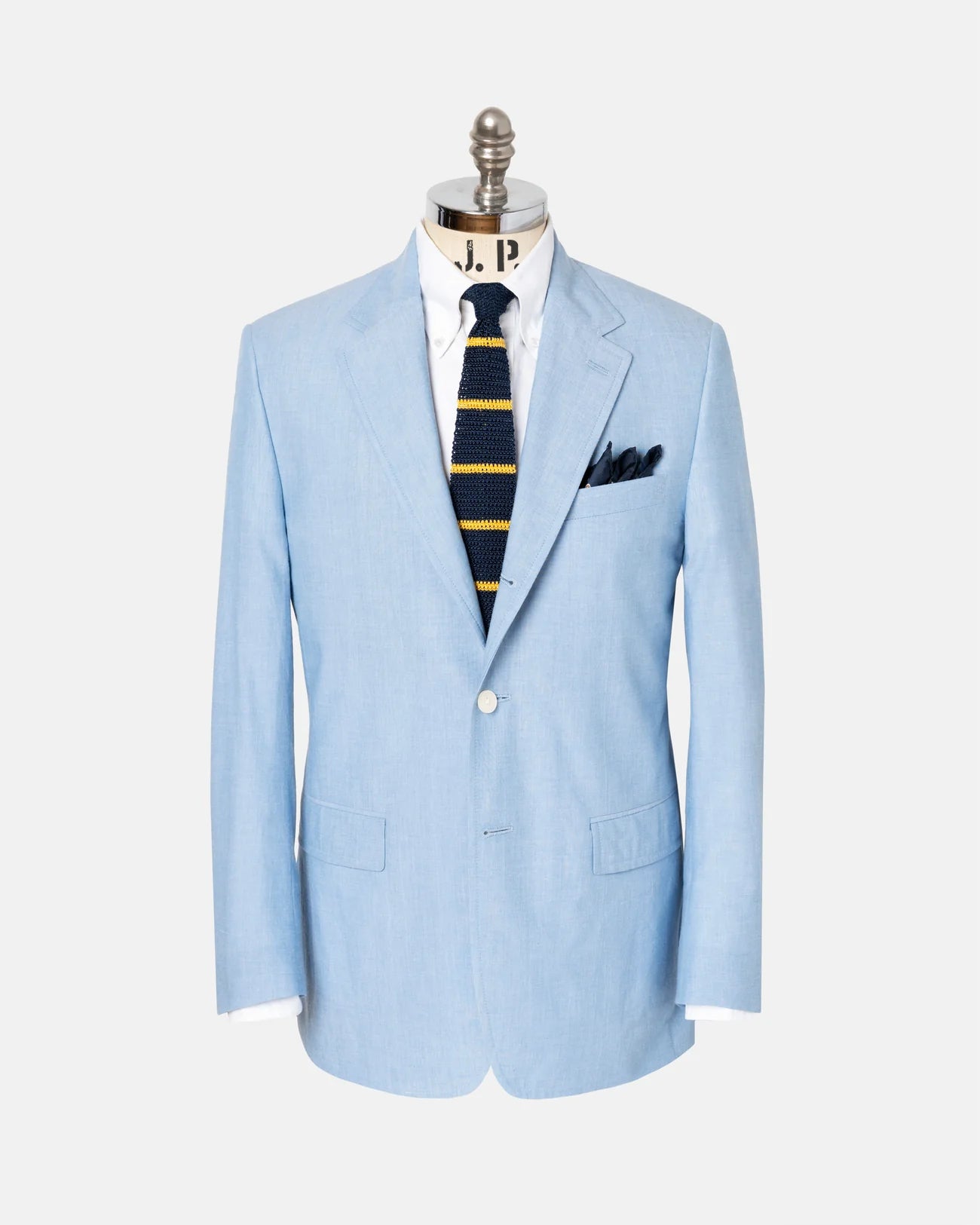 Made-in-Canada Blue Chambray Sport Coat