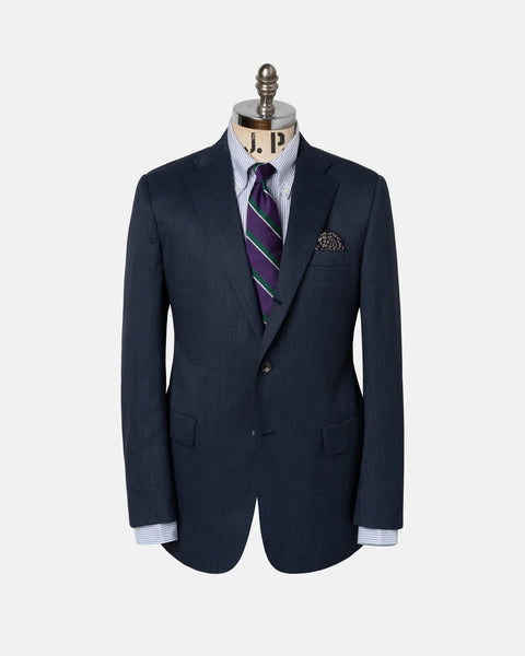Blue Tic Suit | Men's Suits - J.Press