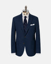 Navy Crash Linen Sport Coat