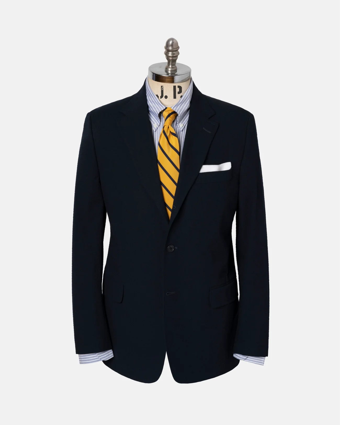 Made-in-Canada Navy Seersucker Sport Coat