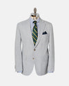 Grey Crash Linen Sport Coat