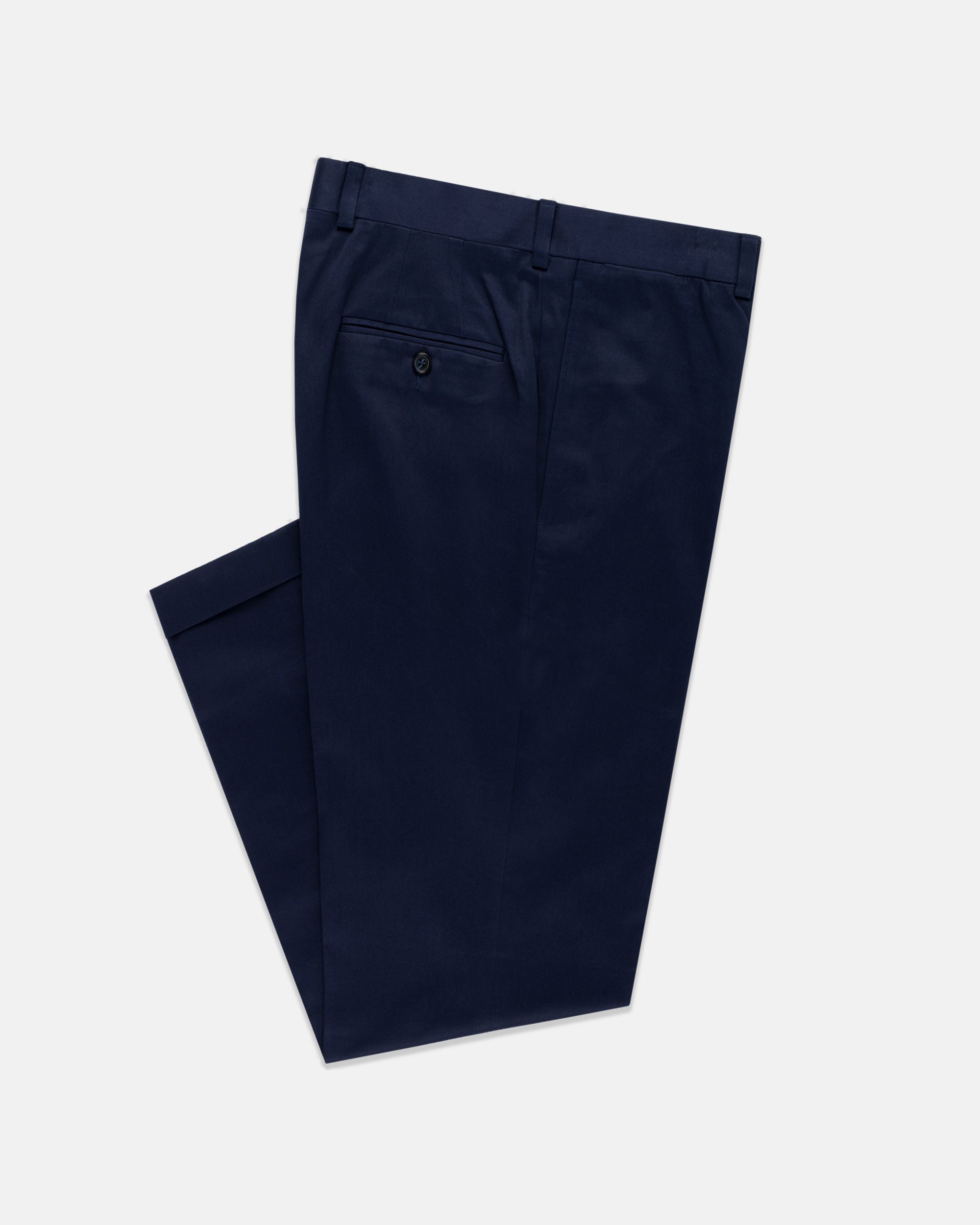NAVY DRILL CLOTH TROUSERS - CLASSIC FIT | J. PRESS