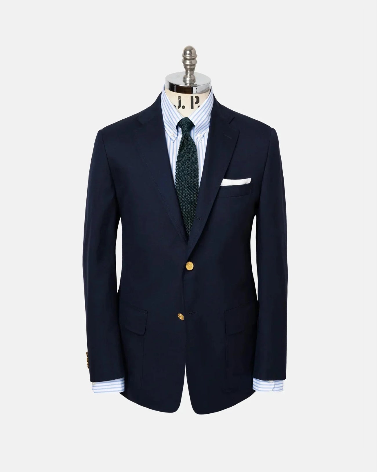 Navy Soft Make Tropical Wool Blazer | J.PRESS