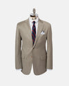 Made-in-USA Tan Super 120s Wool Suit