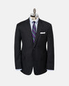 Made-in-USA Charcoal Worsted Wool Ivy Model Suit