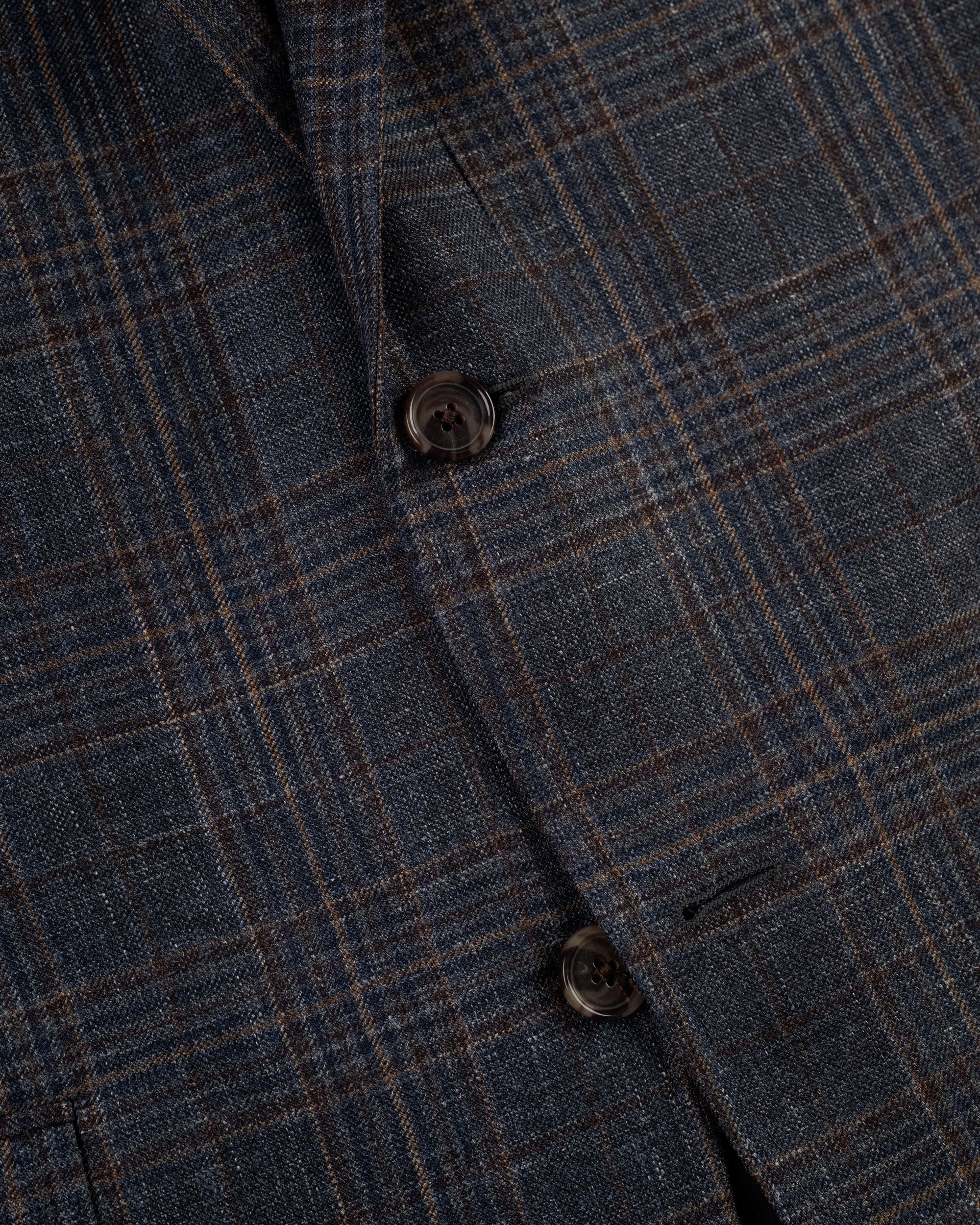 Made-in-USA Wool/Linen Plaid Sport Coat