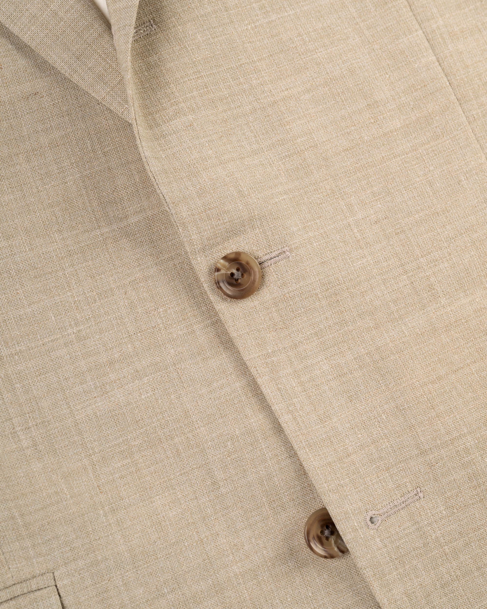 Tan Crash Linen Sport Coat