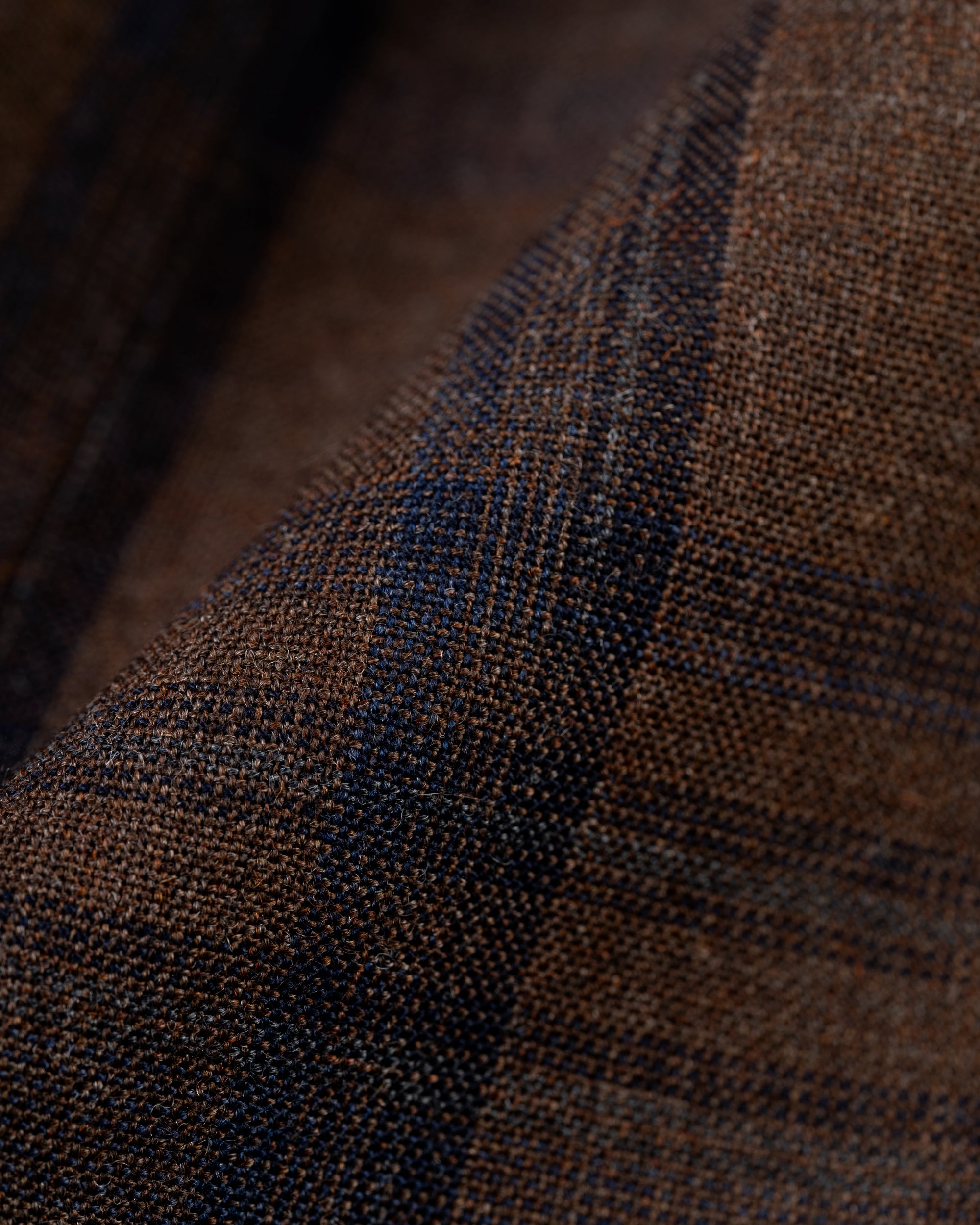 Brown & Navy Windowpane Fox Air Wool Sport Coat | J. PRESS