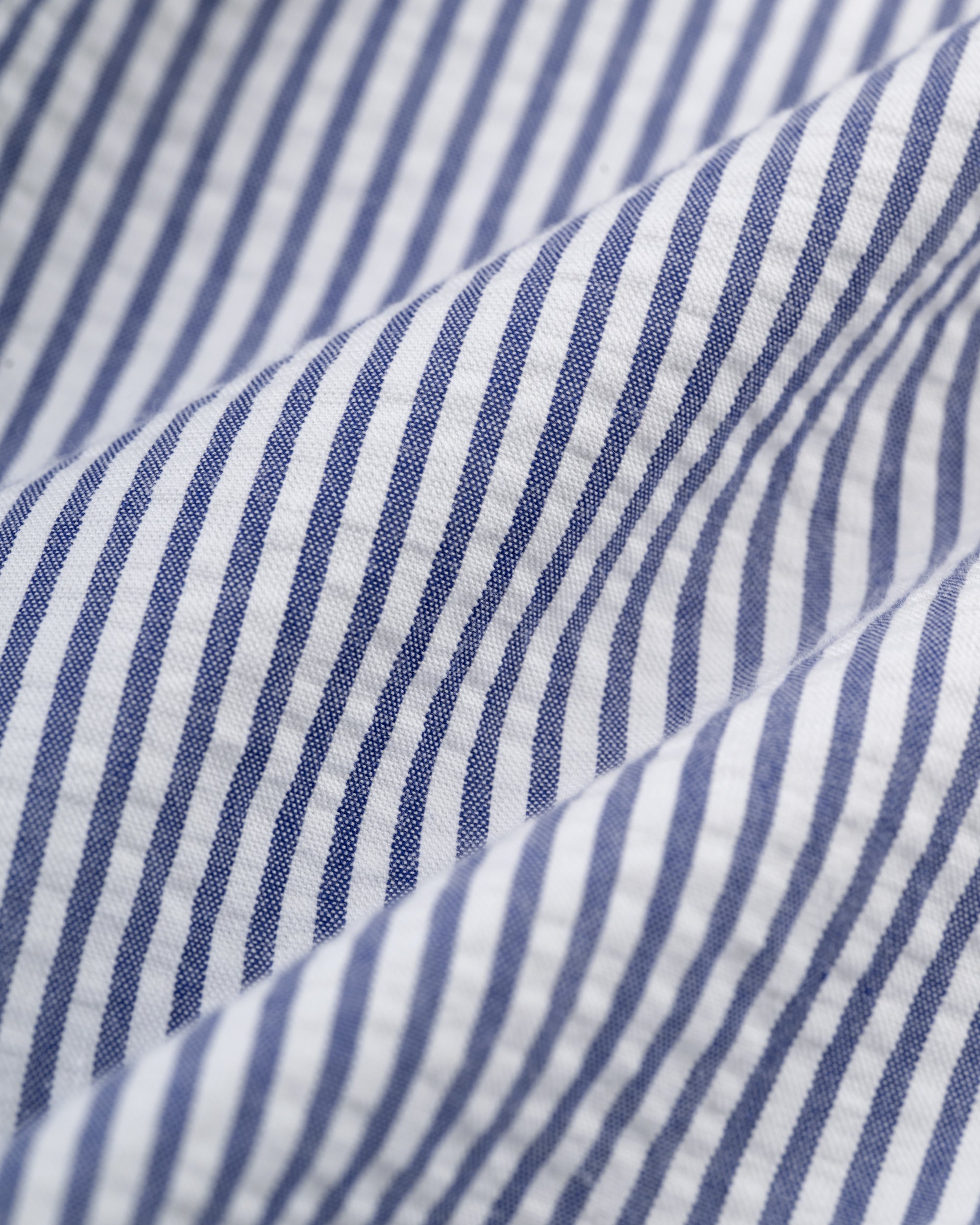 Made-in-Canada Blue Stripe Seersucker Sport Coat