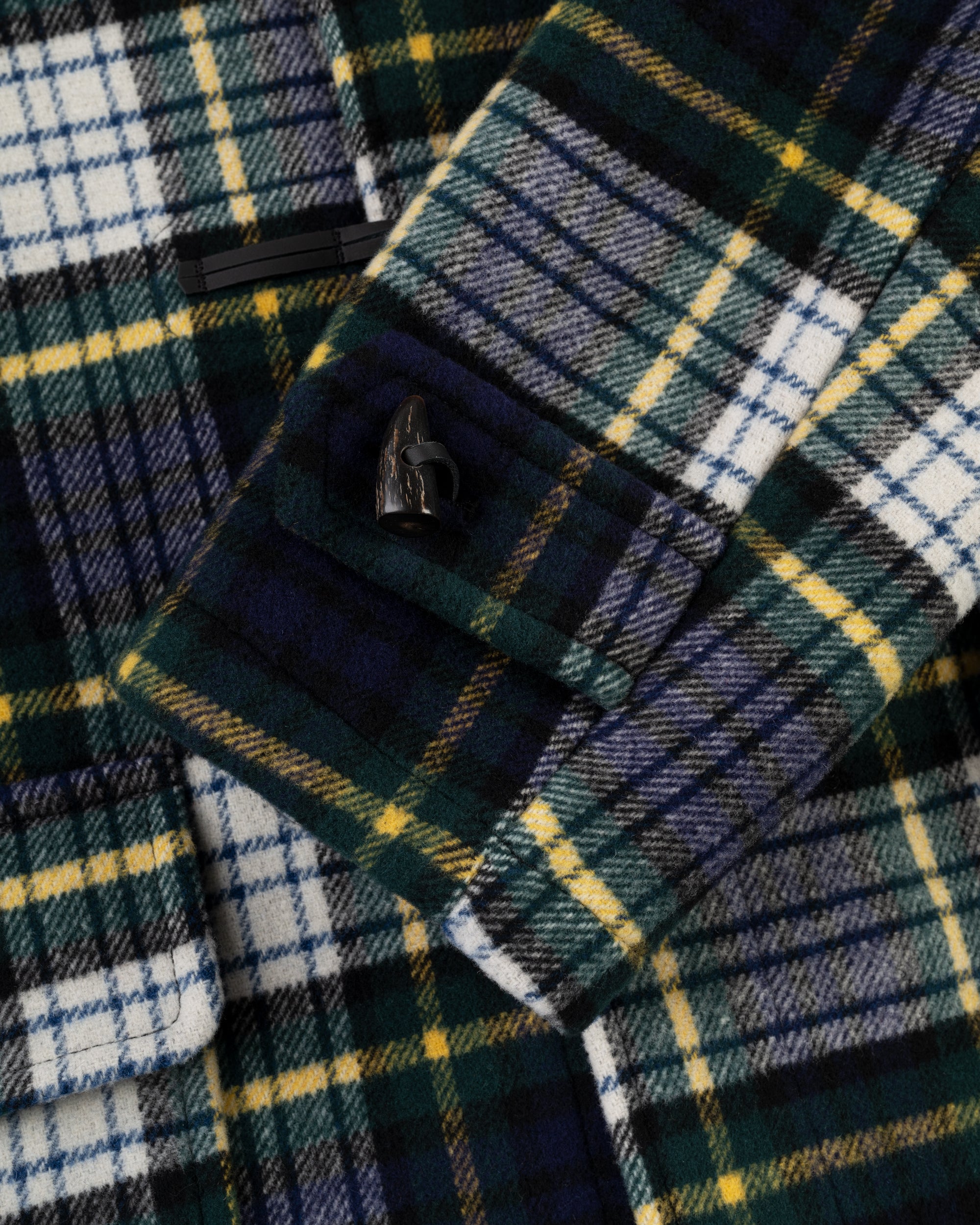 Morris Duffle Coat - Dress Gordon with Navy | J. Press